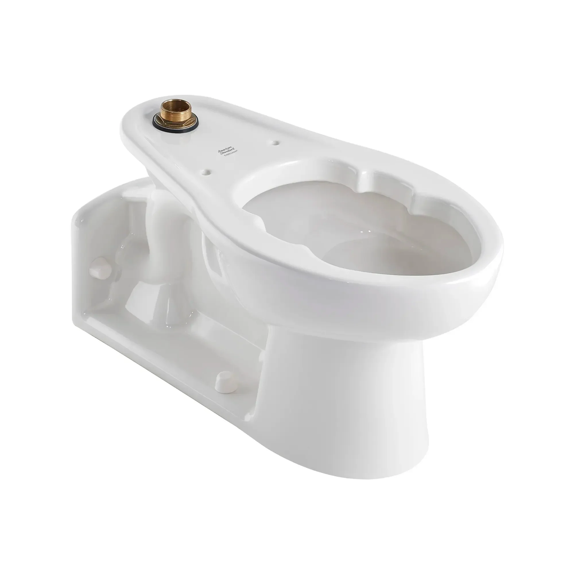 Priolo® 1.1 – 1.6 gpf (4.2 – 6.0 Lpf) Top Spud Back Outlet Elongated EverClean® Bowl With Bedpan Lugs