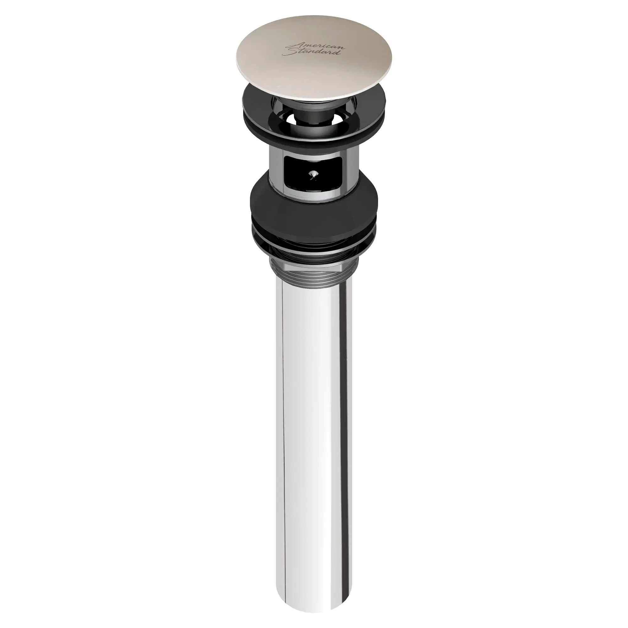 Push Pop-up Drain With Overflow - Image 7