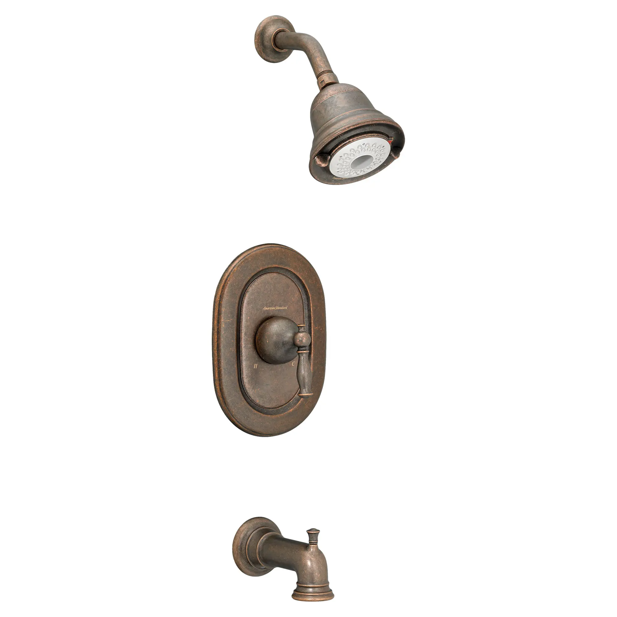 Quentin 2.0 GPM Tub and Shower Trim Kit with FloWise Showerhead, Pressure Balance Valve Cartridge with Lever Handle - Image 6