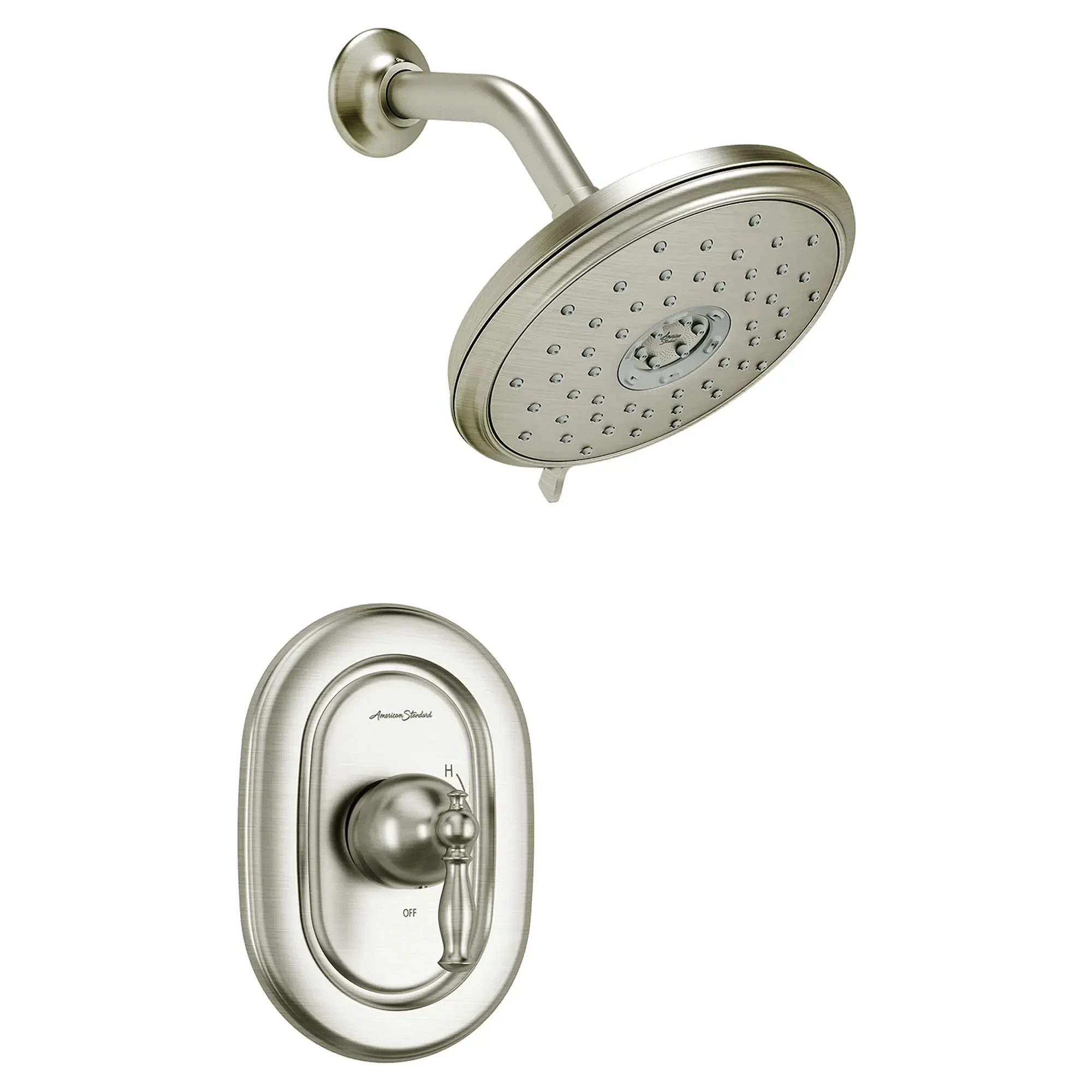 Quentin® 1.8 gpm /6.8 L/min Shower Trim Kit With Water-Saving Showerhead, Double Ceramic Pressure Balance Cartridge With Lever Handle - Image 11