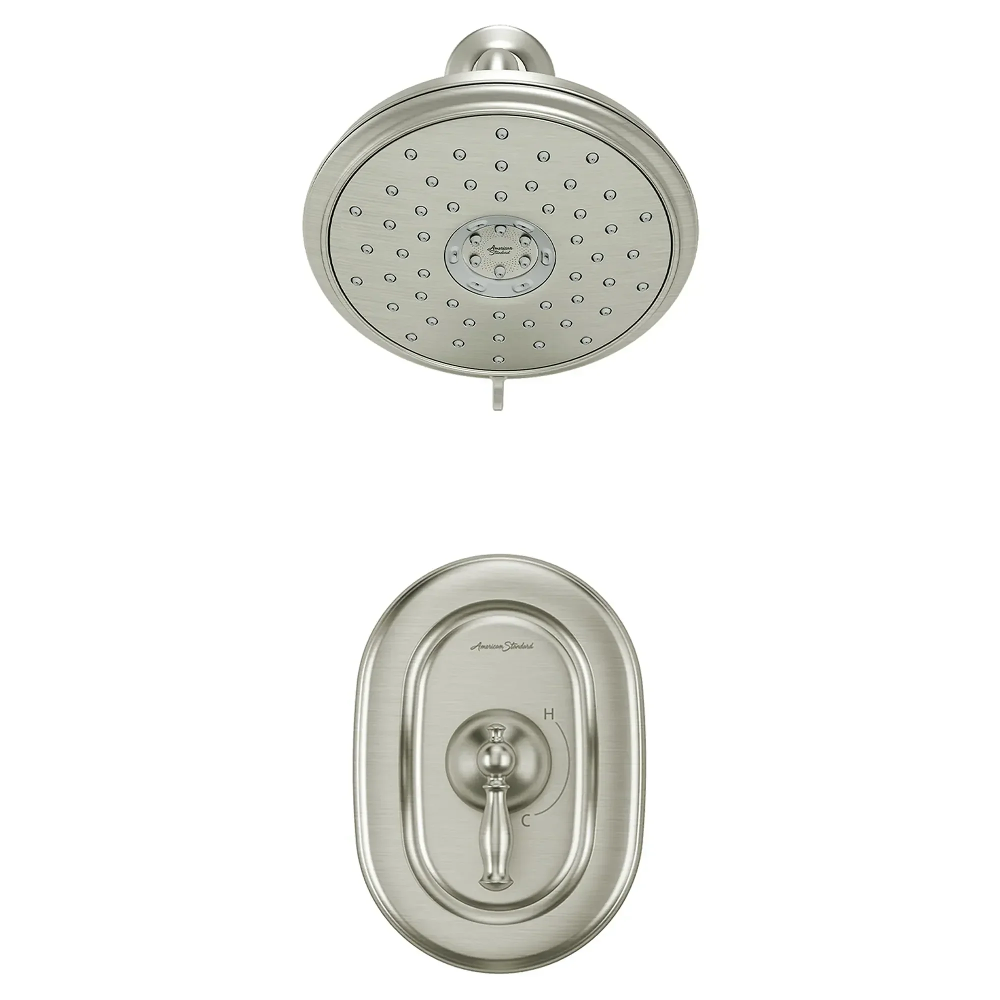 Quentin® 1.8 gpm /6.8 L/min Shower Trim Kit With Water-Saving Showerhead, Double Ceramic Pressure Balance Cartridge With Lever Handle - Image 7