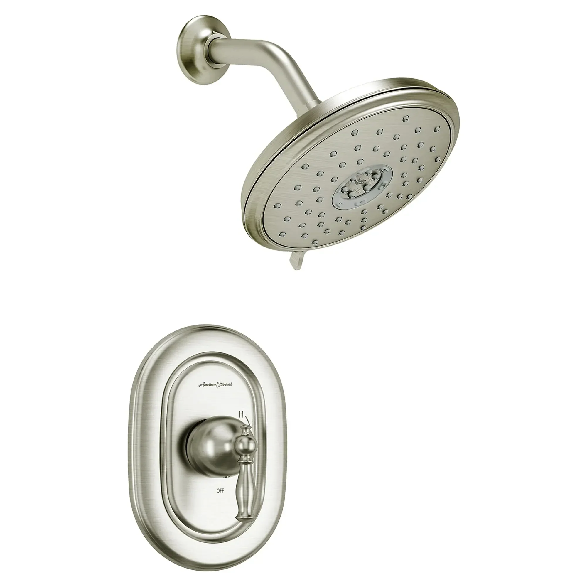 Quentin® 1.8 gpm /6.8 L/min Shower Trim Kit With Water-Saving Showerhead, Double Ceramic Pressure Balance Cartridge With Lever Handle - Image 8