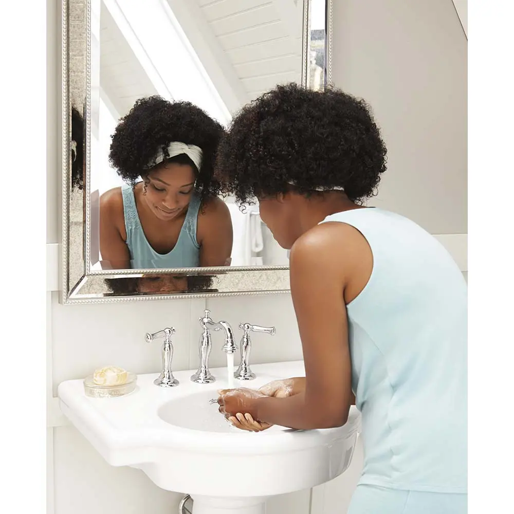Quentin® 8-Inch Widespread 2-Handle Bathroom Faucet 1.2 gpm/4.5 L/min With Lever Handles - Image 3