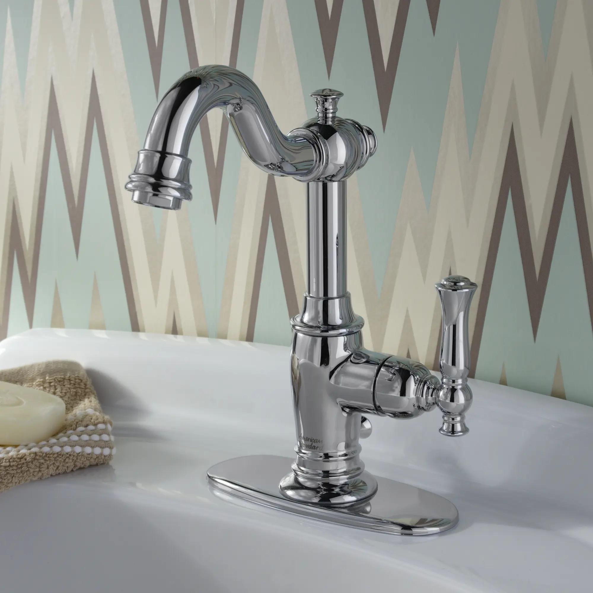 Quentin® Single Hole Single-Handle Bathroom Faucet With Lever Handle - Image 4