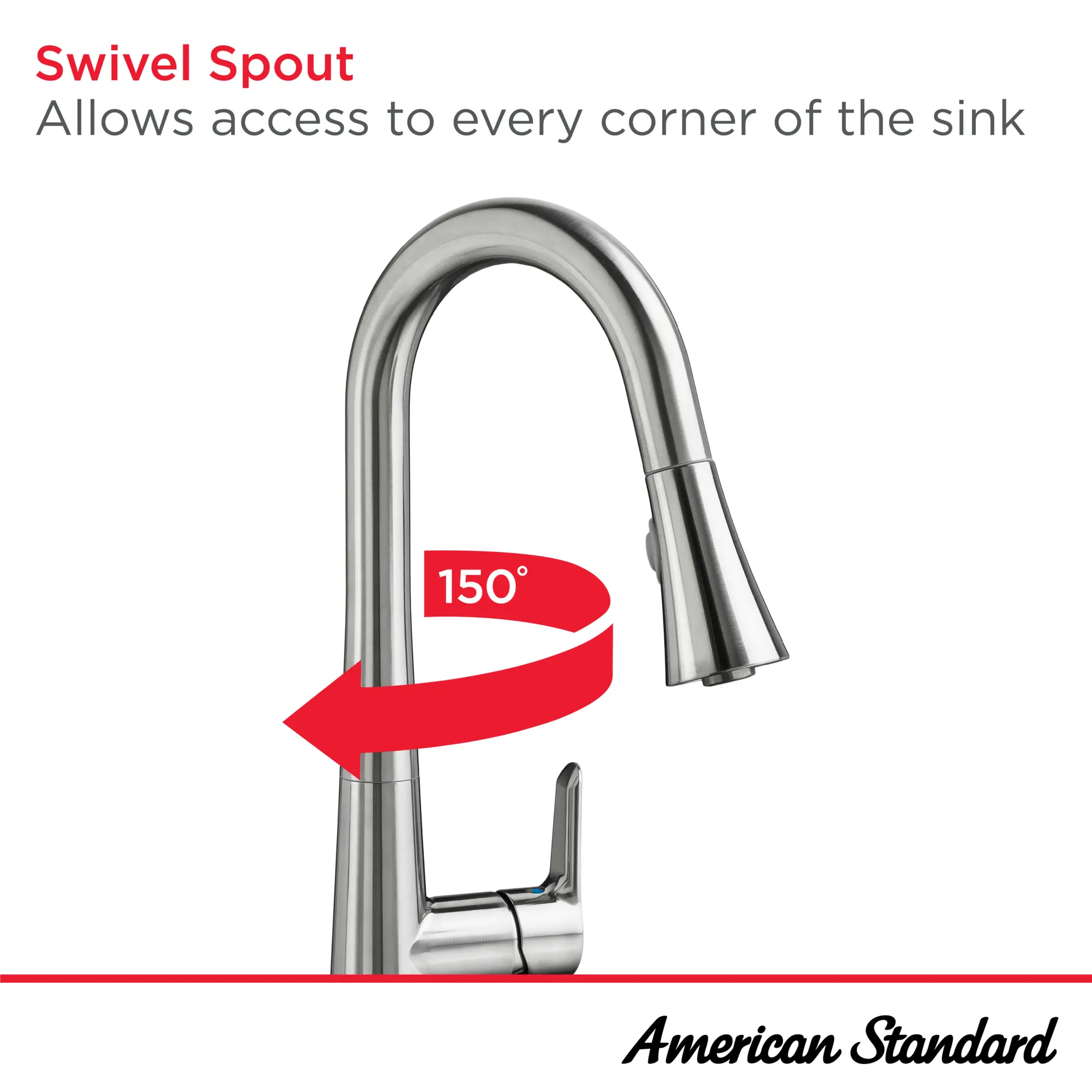 Raleigh® Pull-Down Kitchen Faucet Ss - Image 13