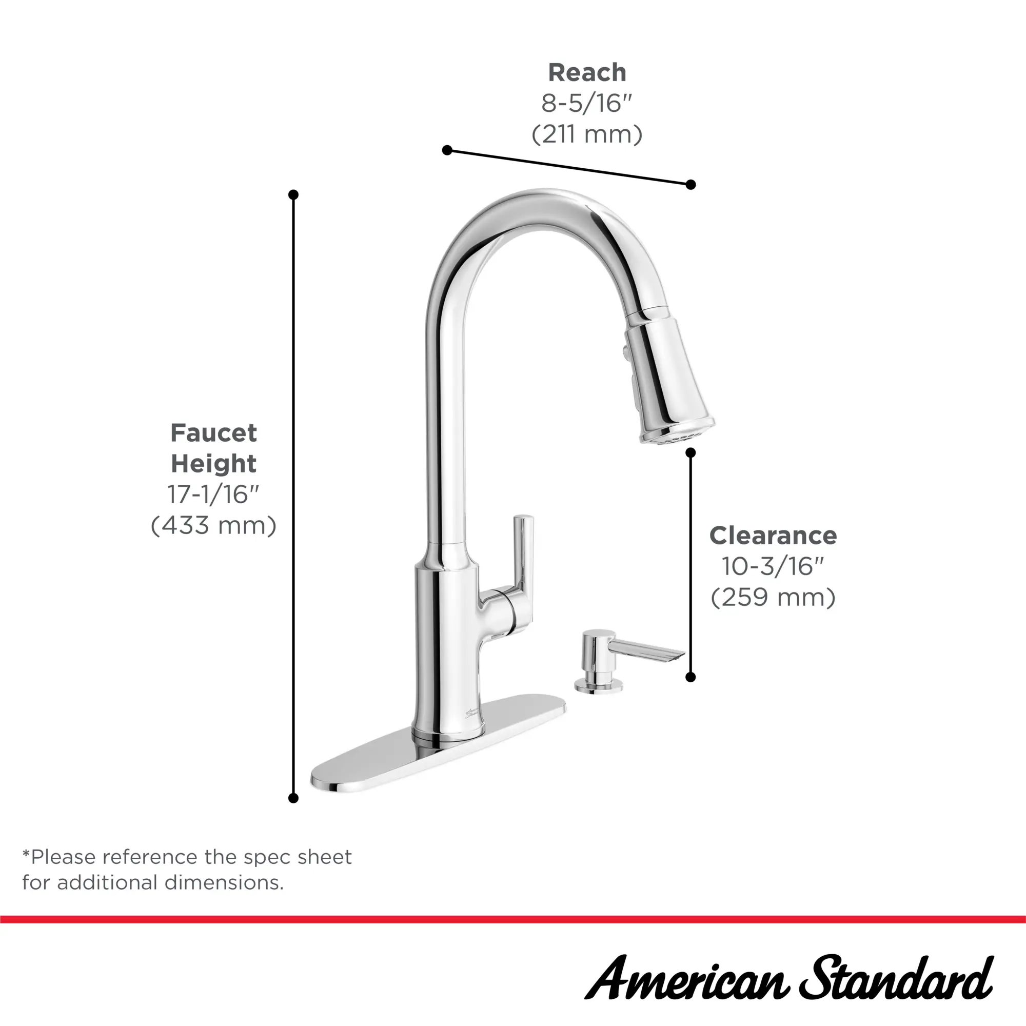 Raviv® Pull-Down Faucet and 33-Inch Stainless Steel Double-Bowl Kitchen Sink Kit - Image 27