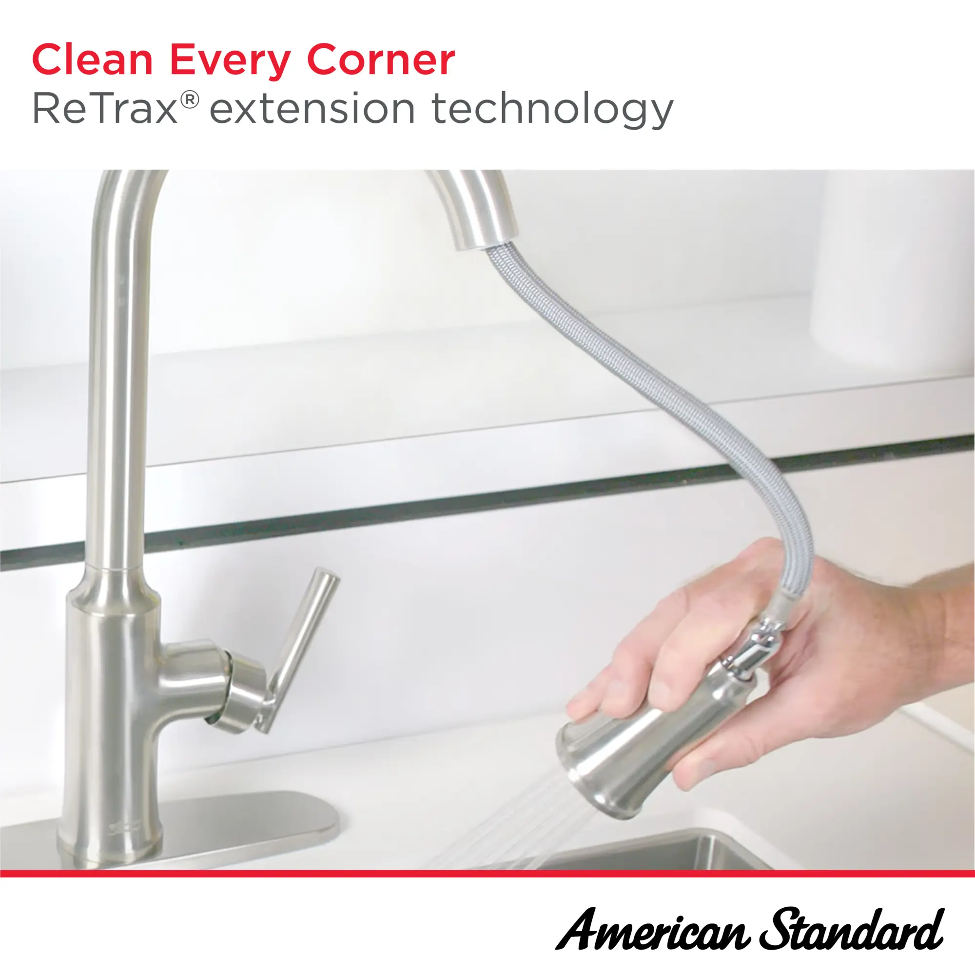 Raviv® Pull-Down Faucet and 33-Inch Stainless Steel Single-Bowl Kitchen Sink Kit - Image 26