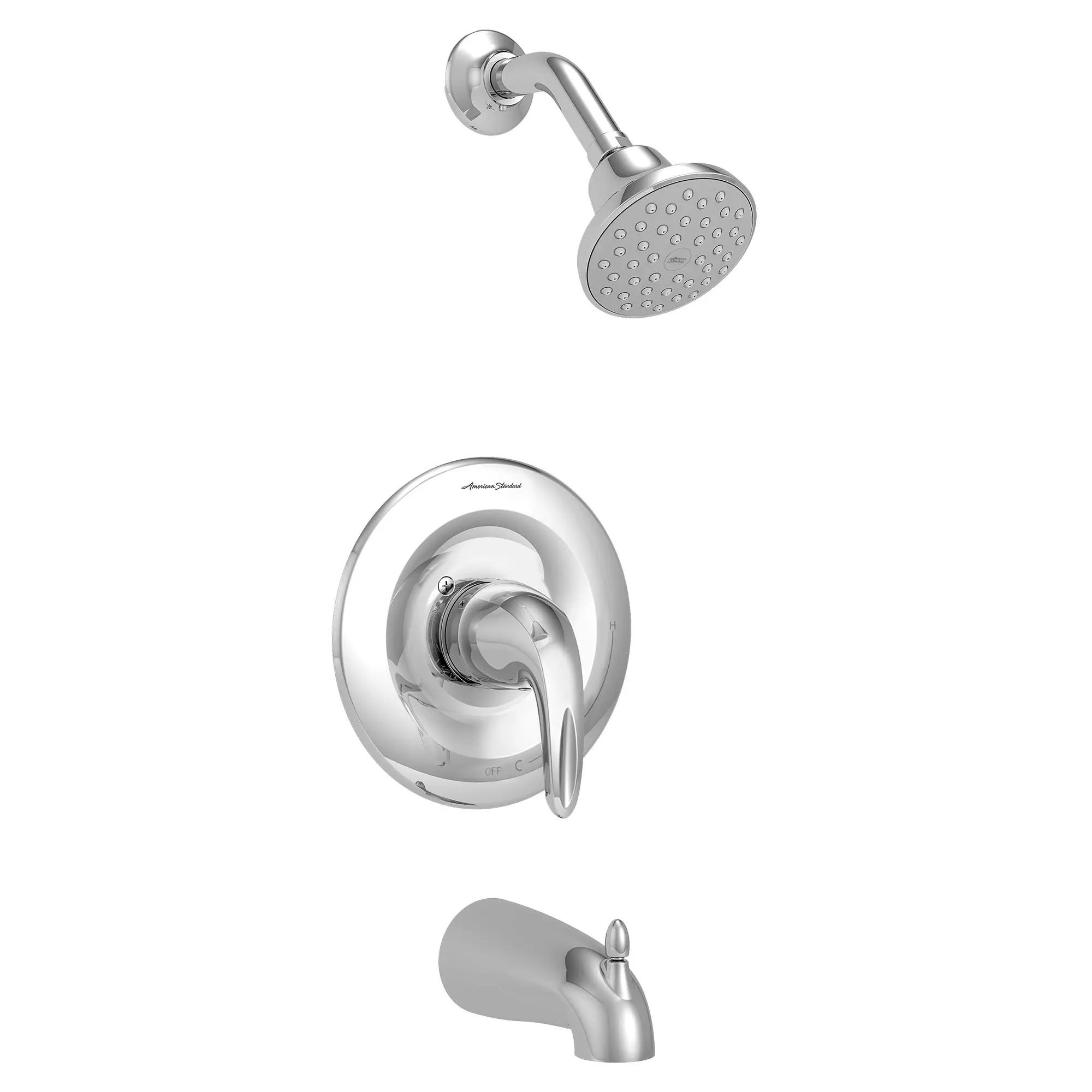 Reliant 3® 1.75 gpm/6.6 L/min Tub and Shower Trim Kit With Double Ceramic Pressure Balance Cartridge With Lever Handle - Image 5