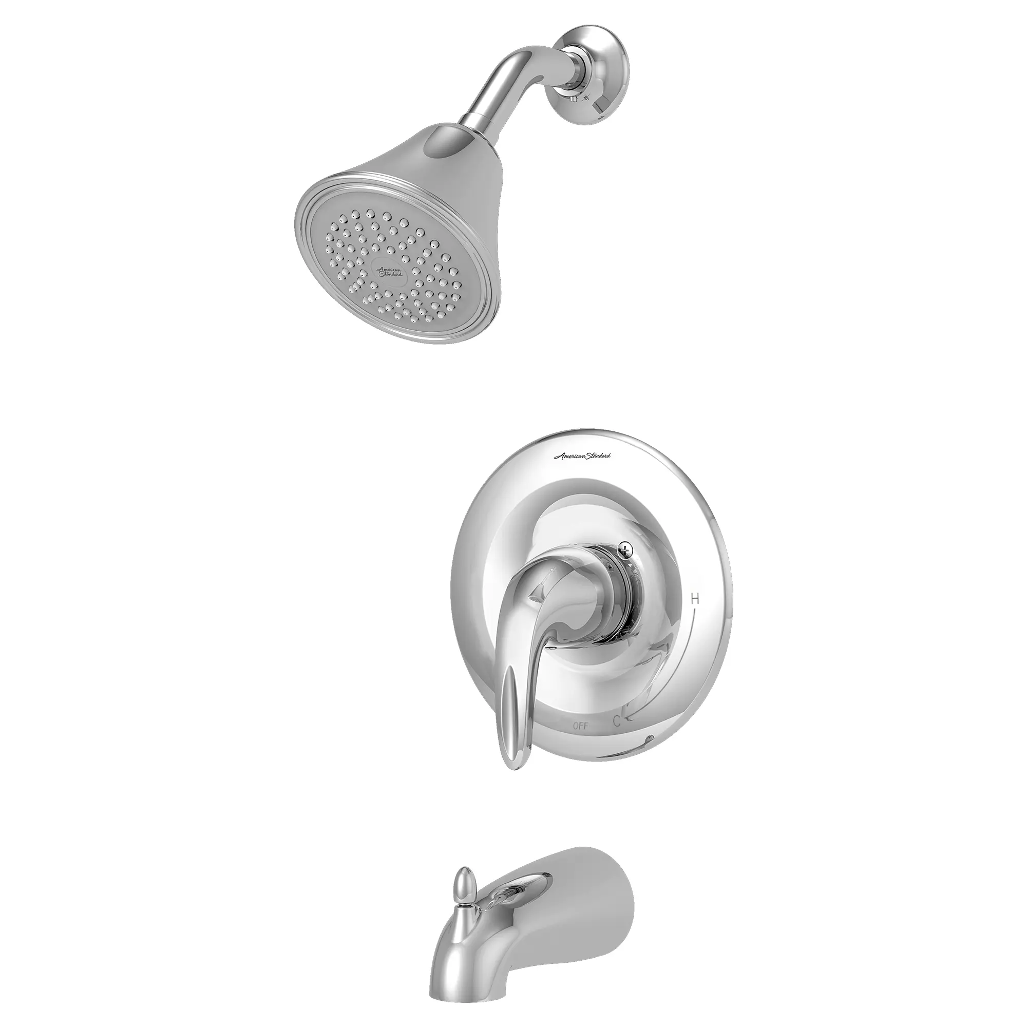 Reliant 3® 2.5 gpm/9.5 L/min Tub and Shower Trim Kit With Showerhead, Double Ceramic Pressure Balance Cartridge With Lever Handle - Image 3