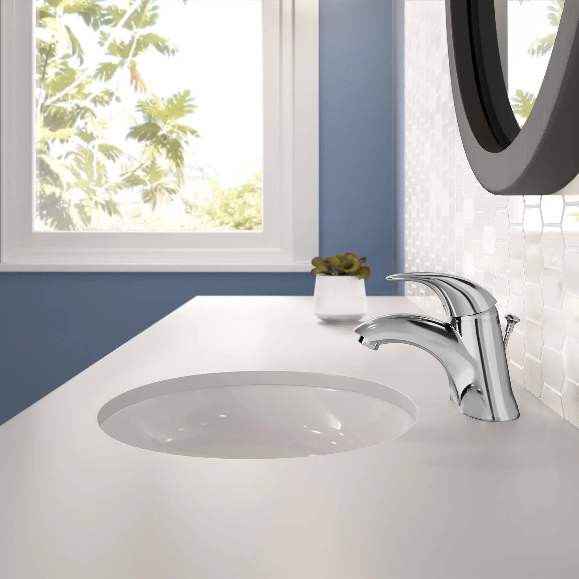 Reliant 3® 4-Inch Centerset Single-Handle Bathroom Faucet 0.5 gpm/1.9 L/min With Lever Handle - Image 7