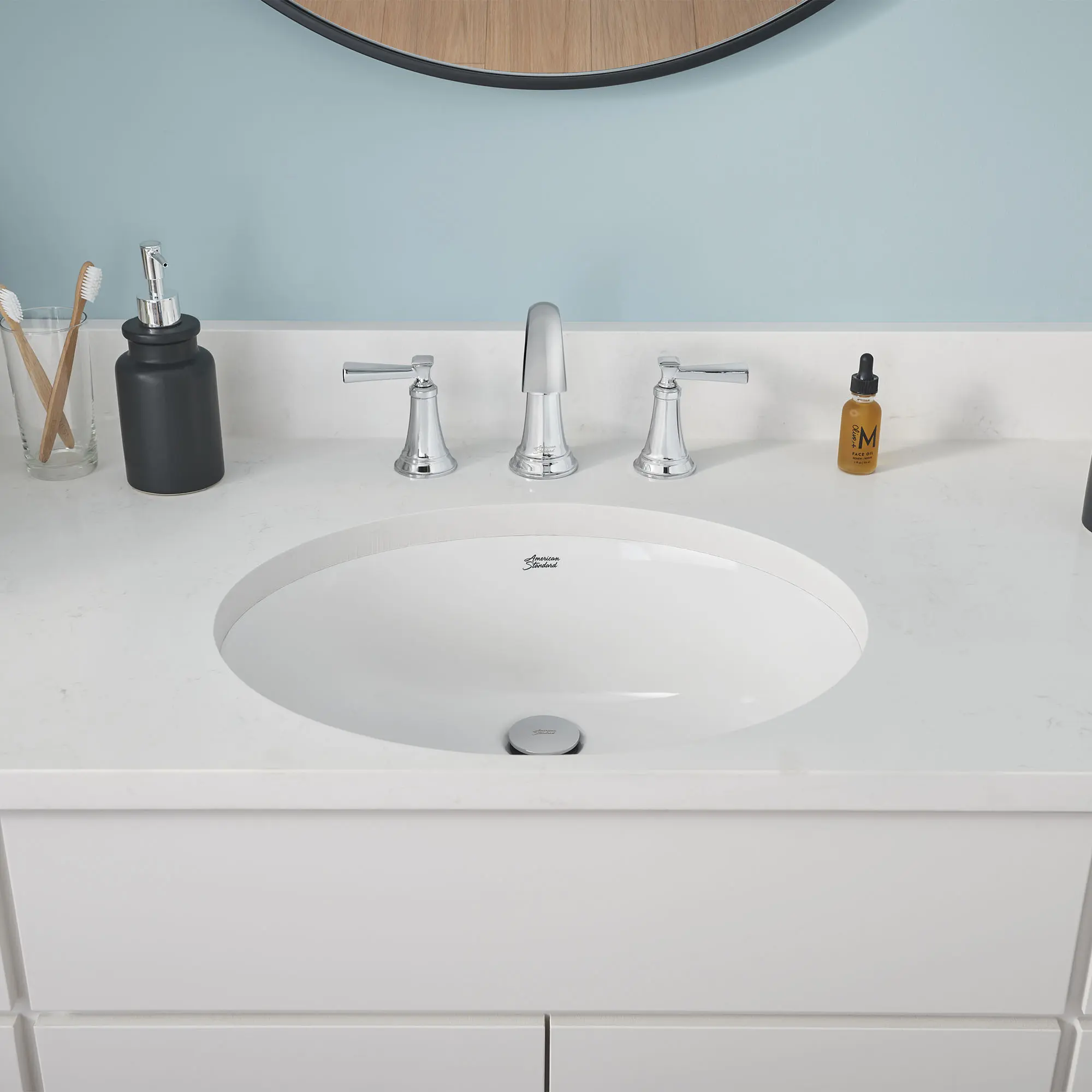 Reliant® Oval Under Counter Bathroom Sink - Image 5