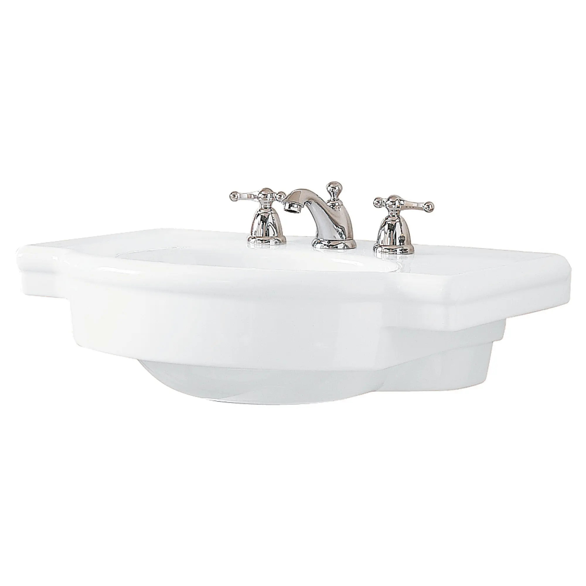 Retrospect® 8-Inch Widespread Pedestal Sink Top - Image 12