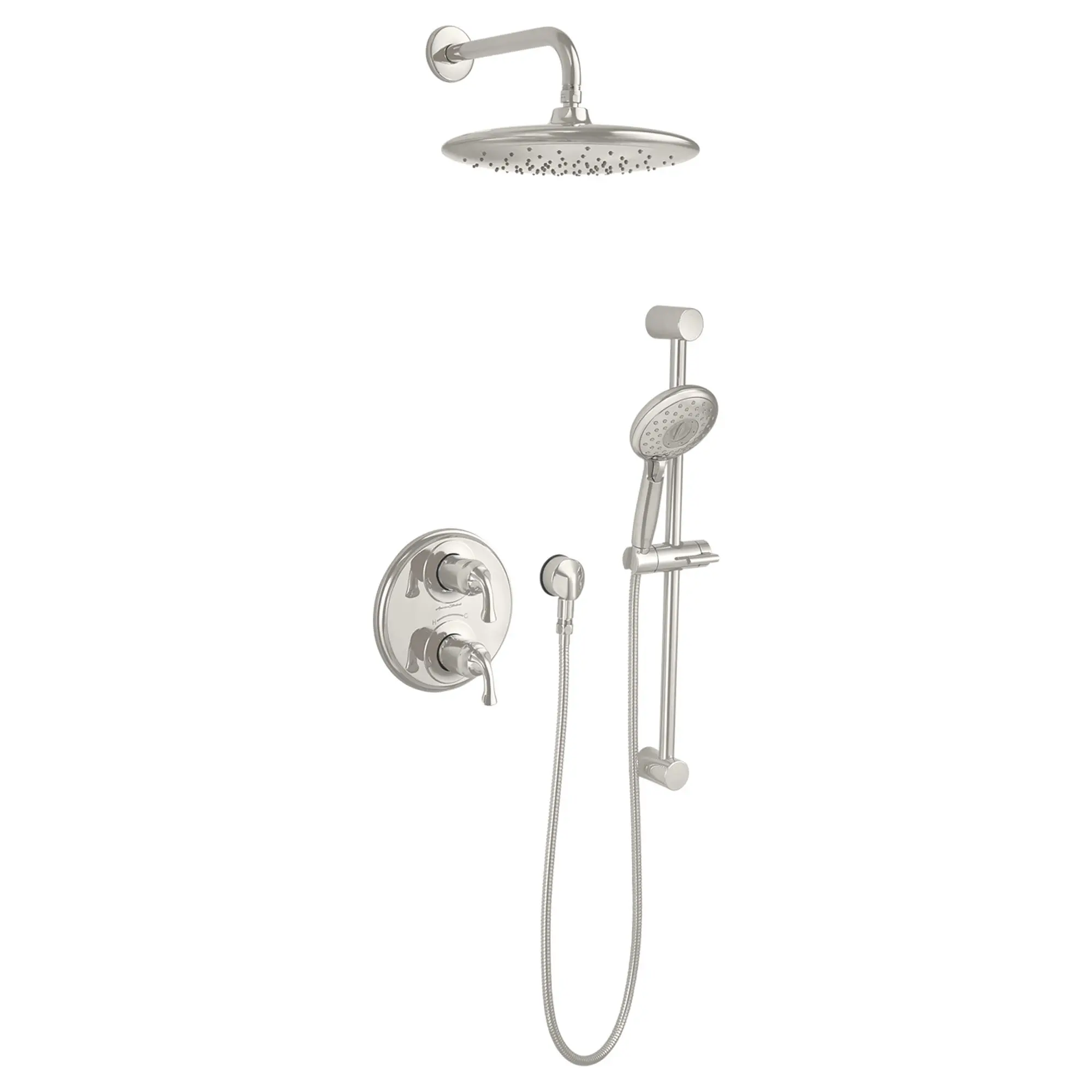 Round 30-Inch Shower Slide Bar - Image 12