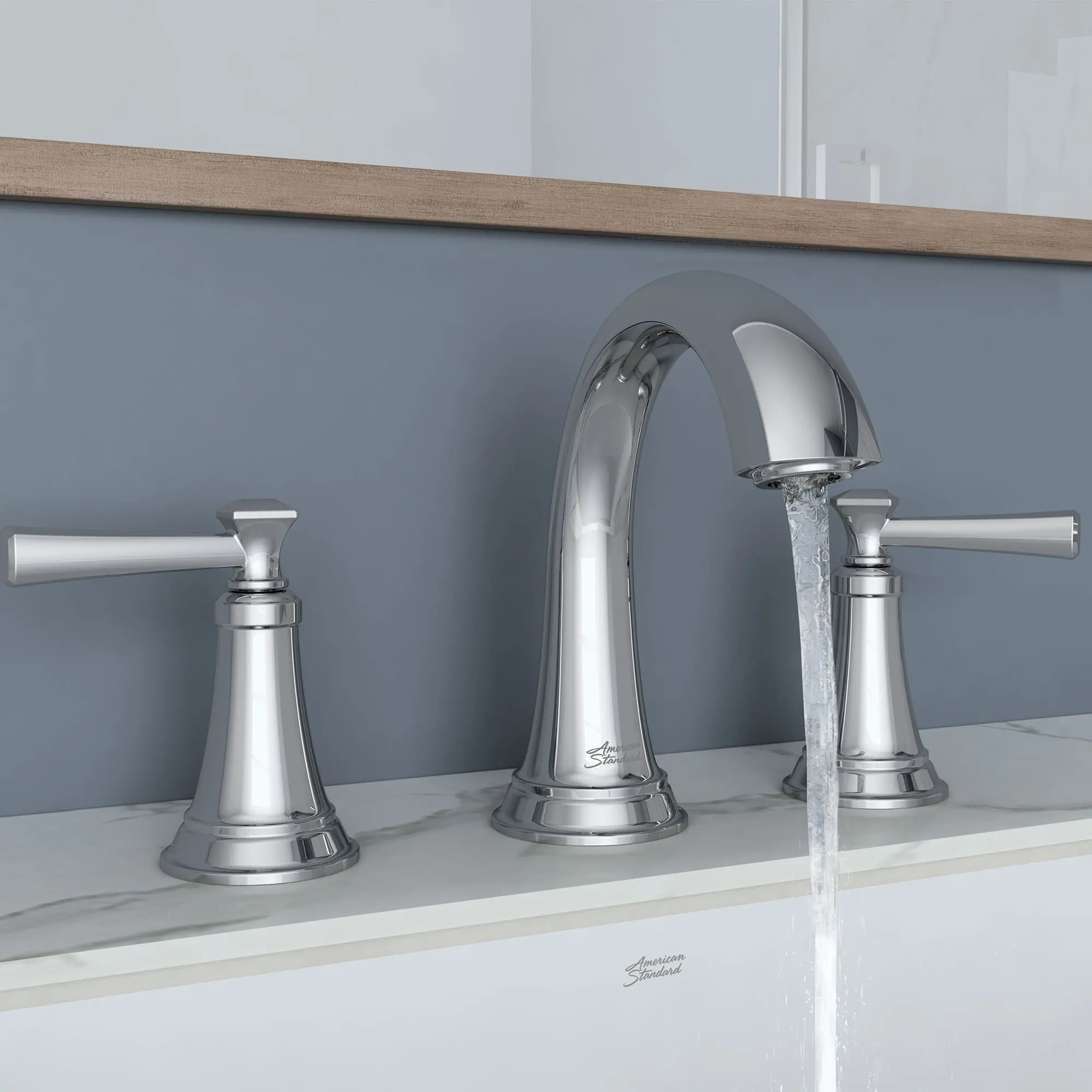 Rumson® 8-Inch Widespread 2-Handle Bathroom Faucet 1.2 gpm/4.5 L/min With Lever Handles - Image 23