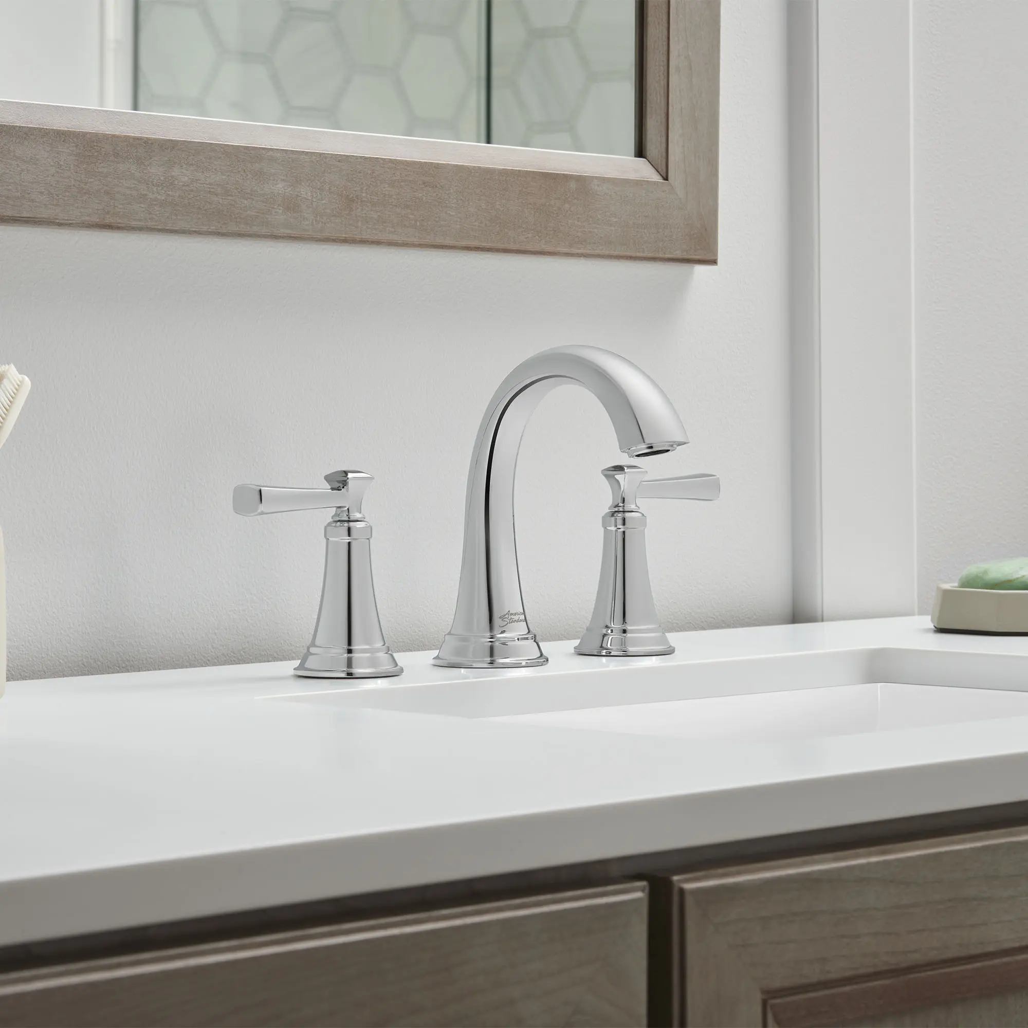 Rumson® 8-Inch Widespread 2-Handle Bathroom Faucet 1.2 gpm/4.5 L/min With Lever Handles - Image 24