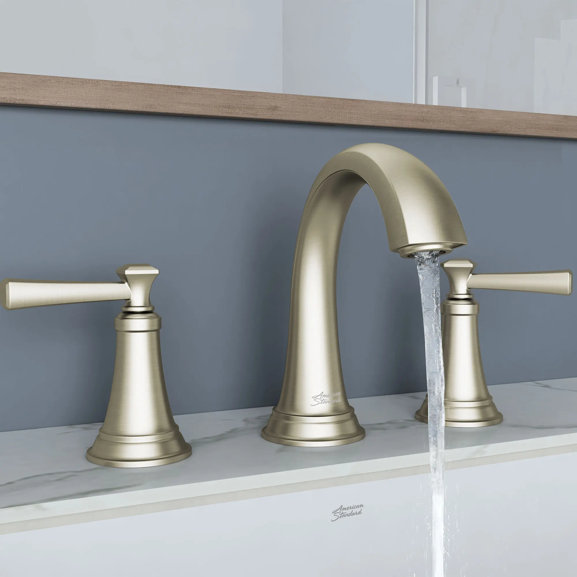 Rumson® 8-Inch Widespread 2-Handle Bathroom Faucet 1.2 gpm/4.5 L/min With Lever Handles - Image 7