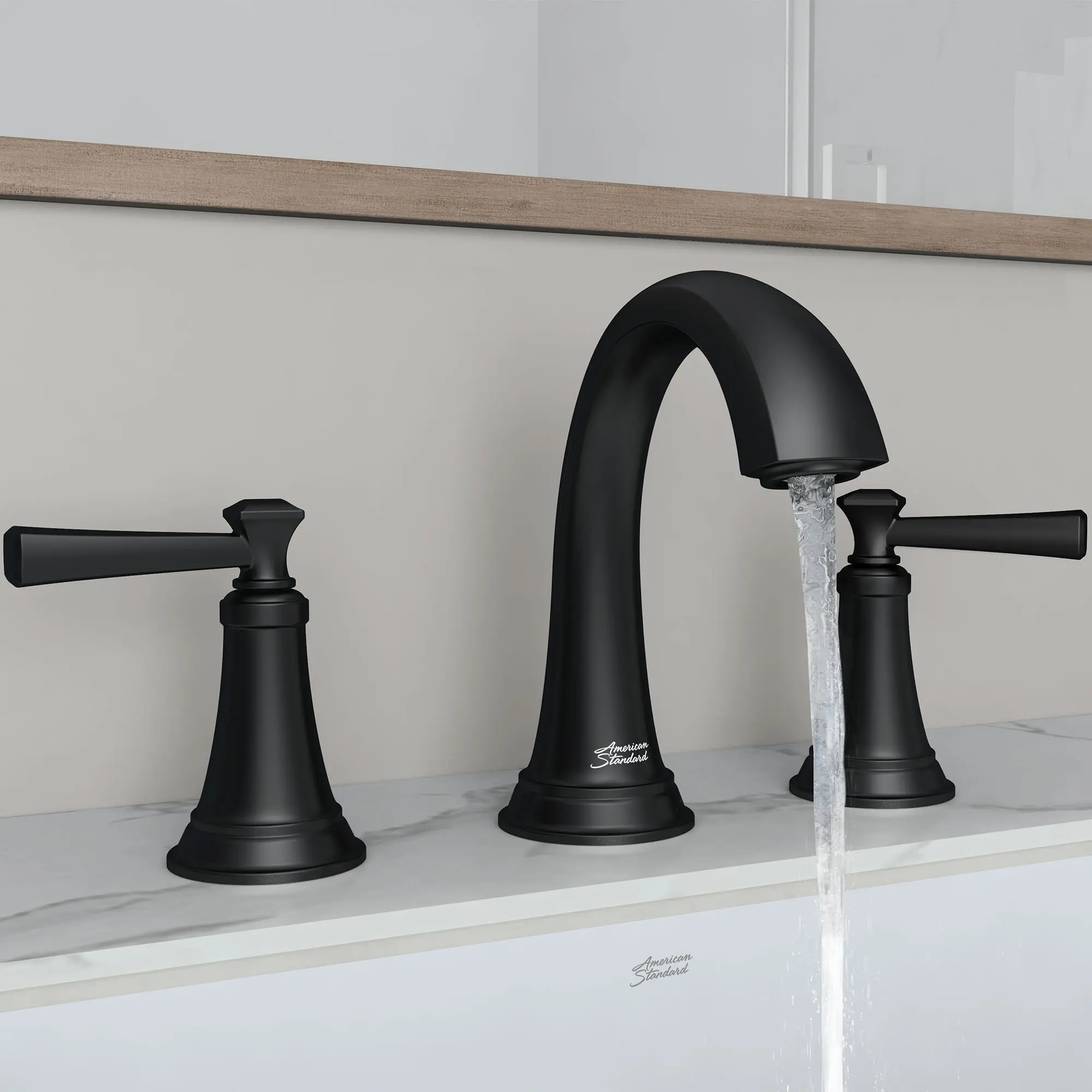 Rumson® 8-Inch Widespread 2-Handle Bathroom Faucet 1.2 gpm/4.5 L/min With Lever Handles - Image 70