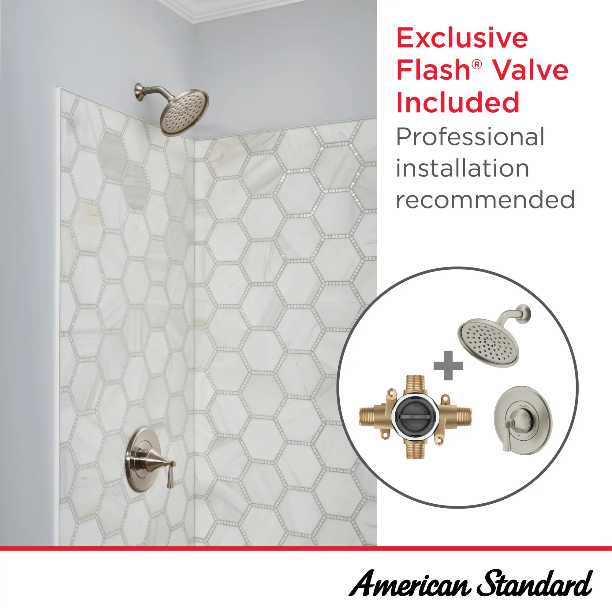 Rumson® Single-Handle Shower Only Trim Kit With Valve - Image 43