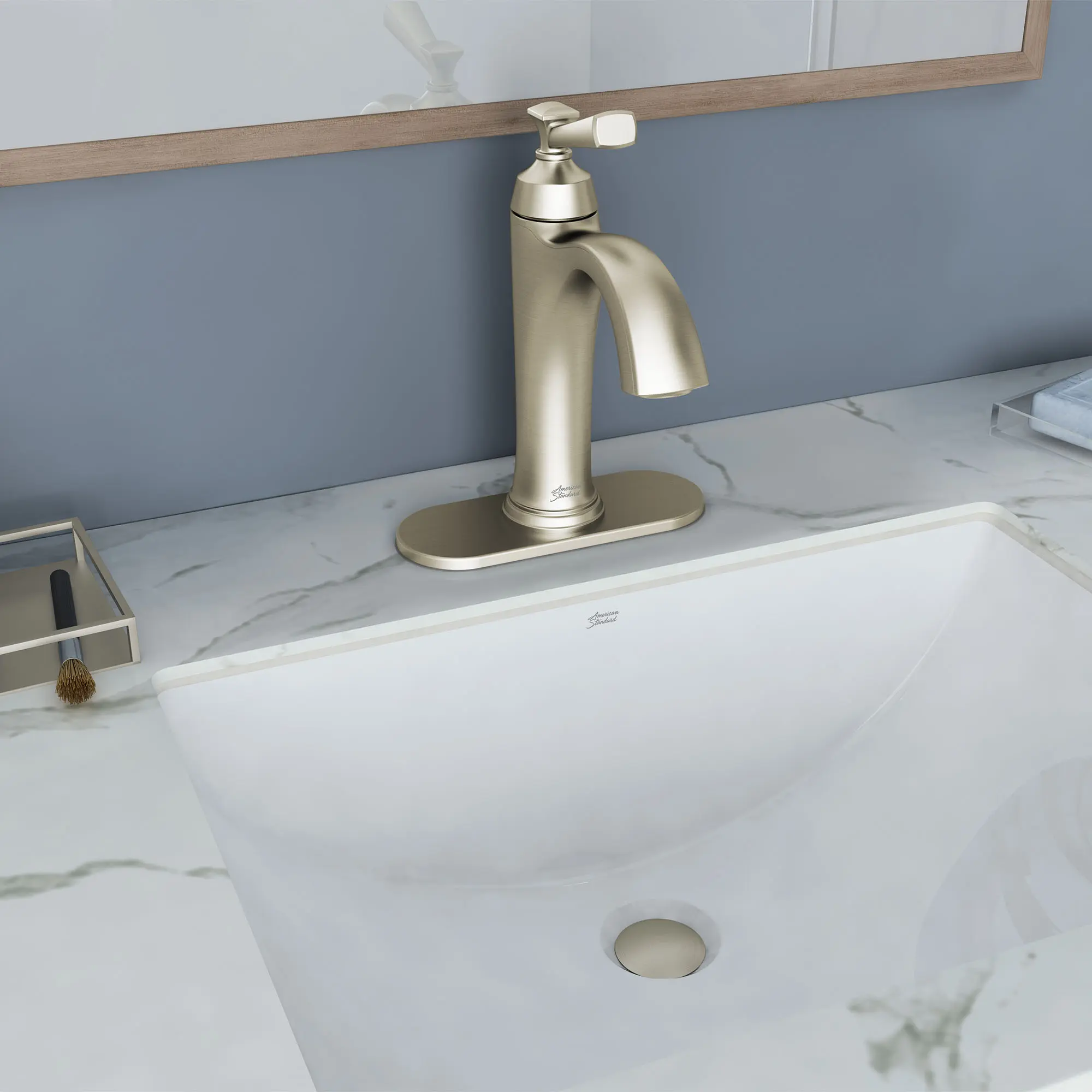 Rumson® Single Hole Single-Handle Bathroom Faucet 1.2 gpm/4.5 L/min With Lever Handle - Image 18