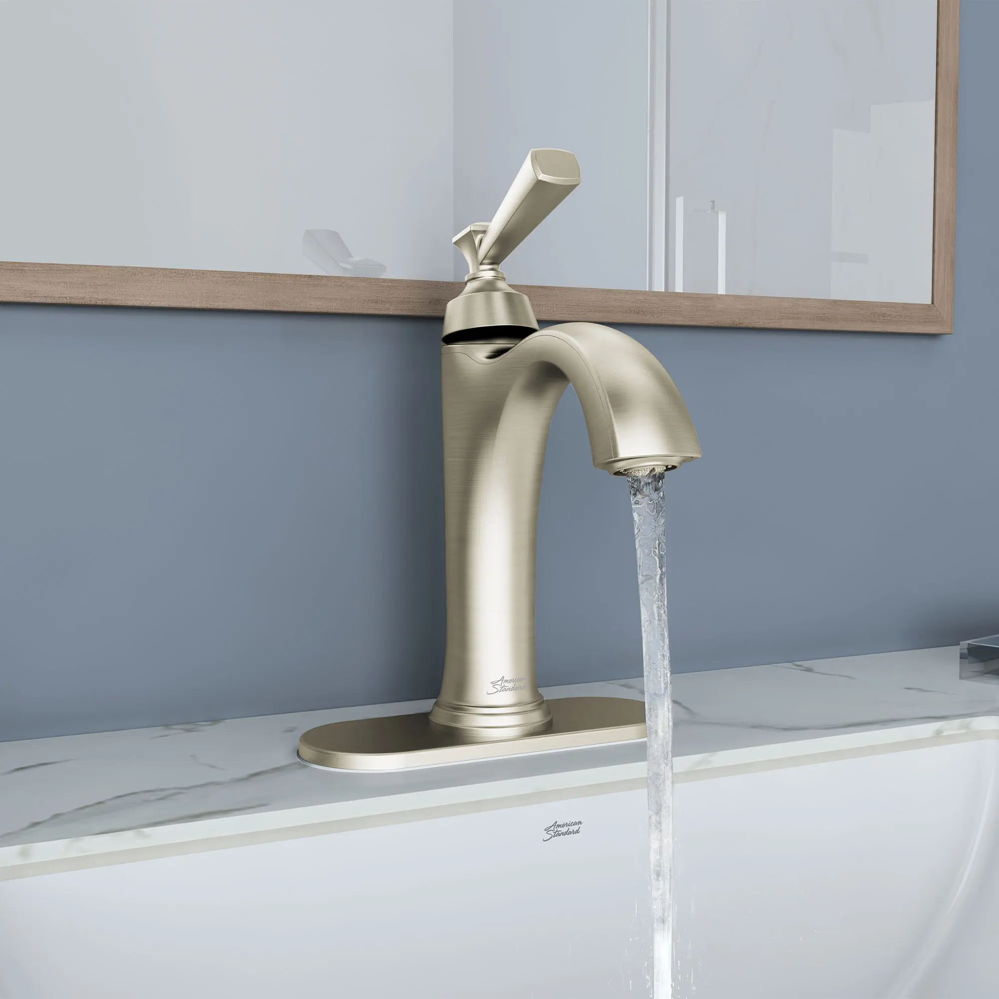 Rumson® Single Hole Single-Handle Bathroom Faucet 1.2 gpm/4.5 L/min With Lever Handle - Image 19