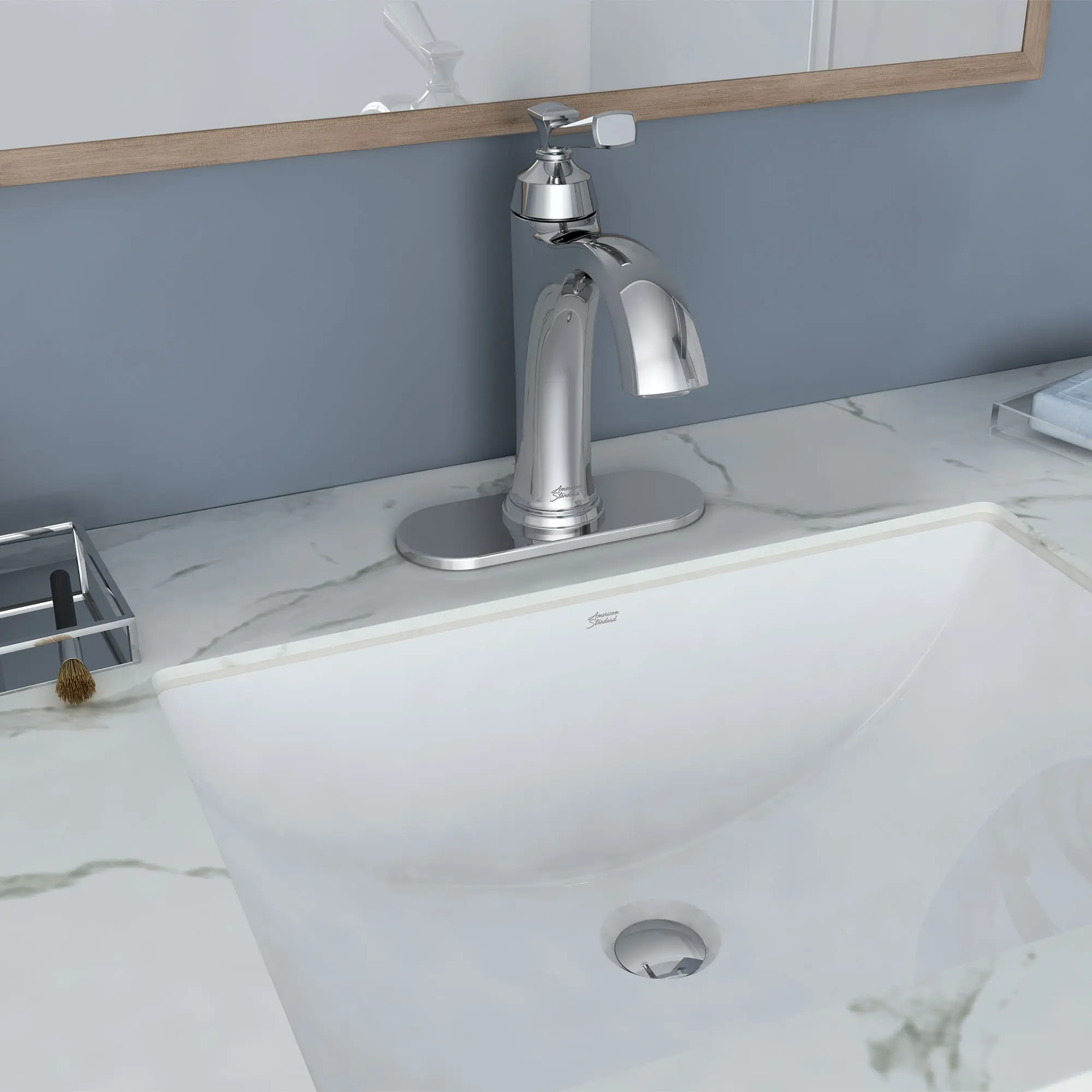 Rumson® Single Hole Single-Handle Bathroom Faucet 1.2 gpm/4.5 L/min With Lever Handle - Image 3