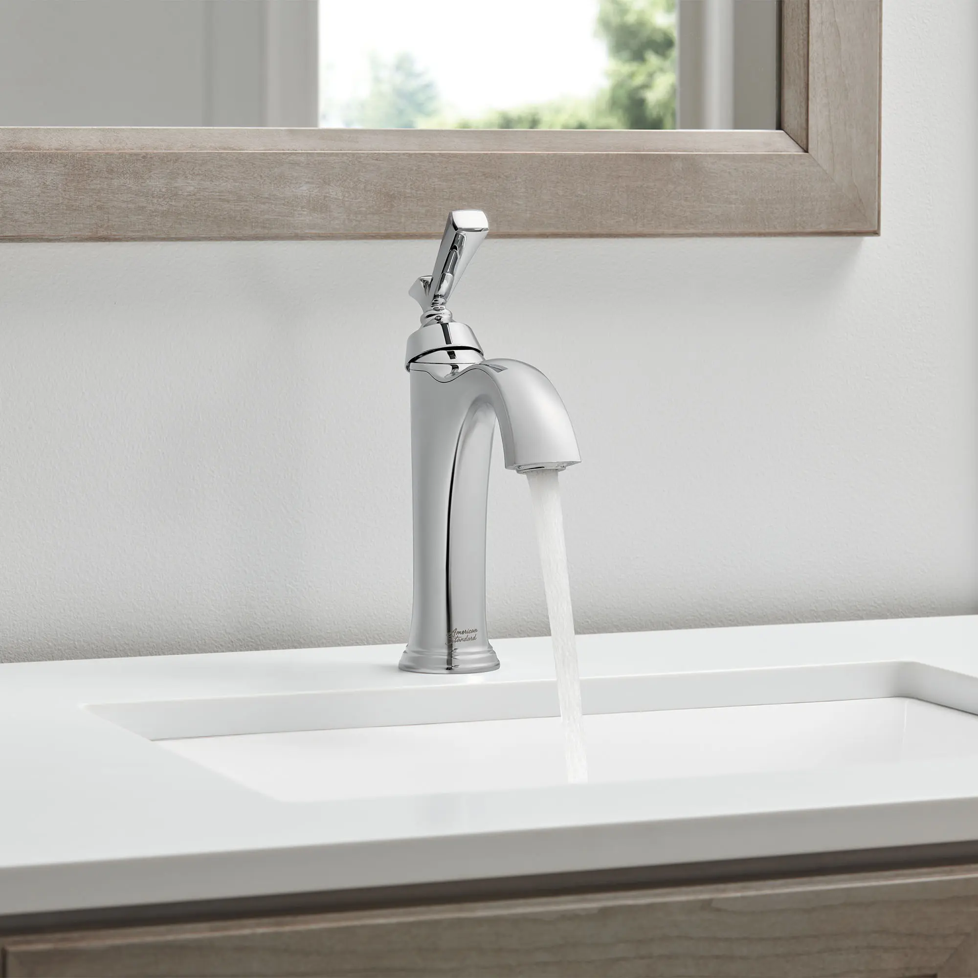 Rumson® Single Hole Single-Handle Bathroom Faucet 1.2 gpm/4.5 L/min With Lever Handle - Image 5