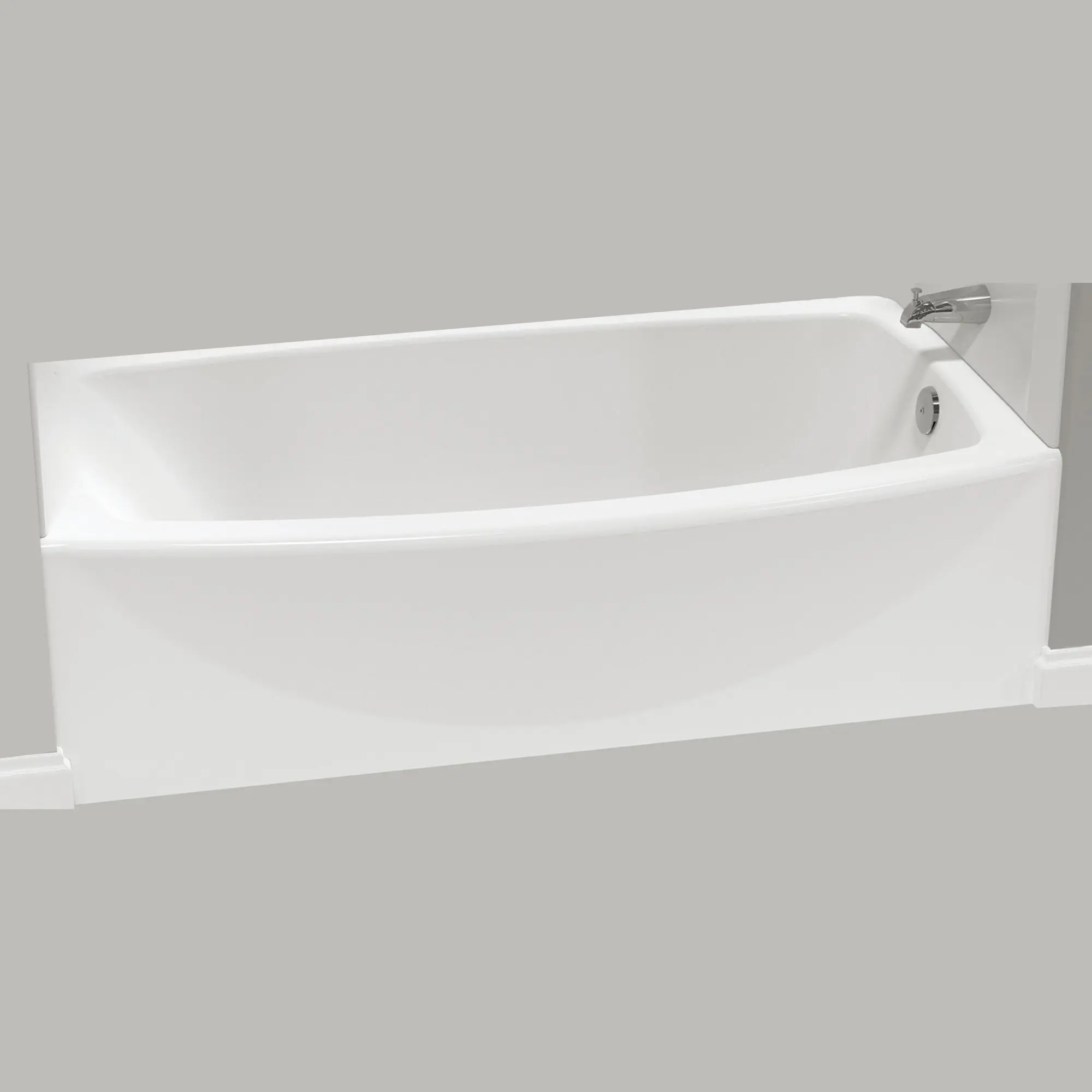 Saver 60x34 inch Integral Apron Bathtub, Right Hand Drain - Image 4
