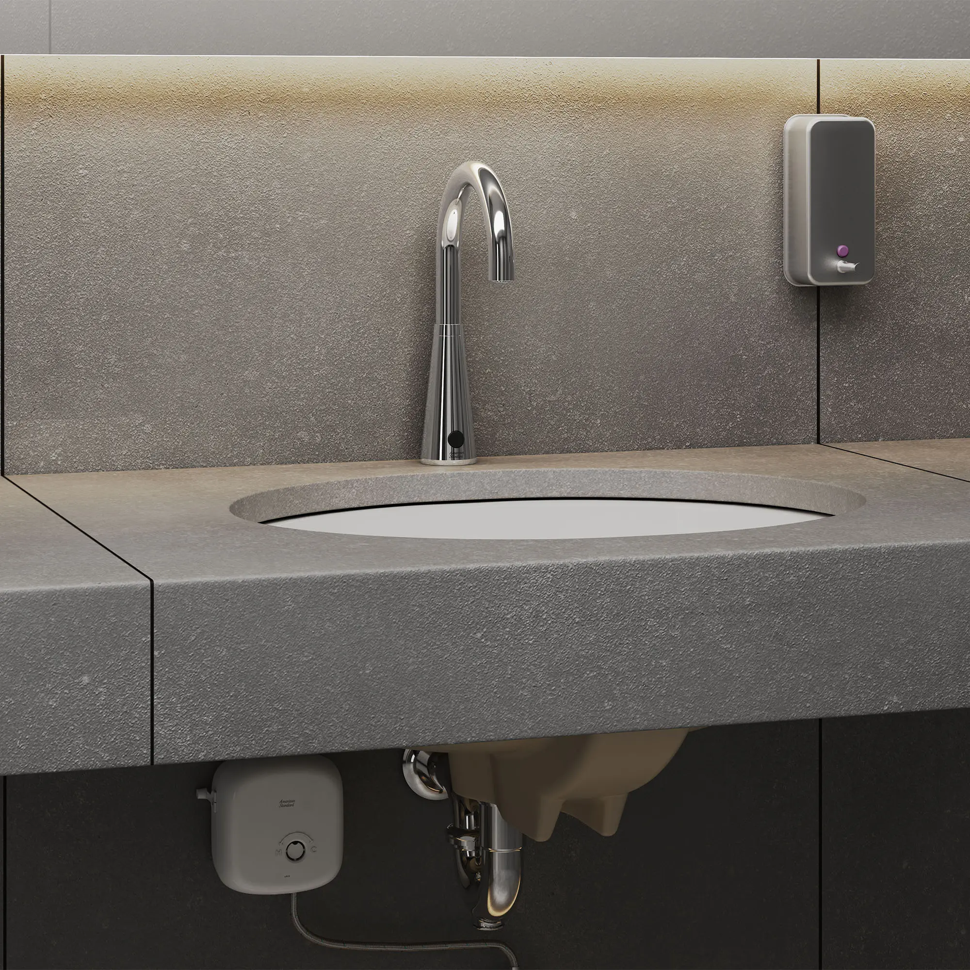 Selectronic® Gooseneck Touchless Faucet, Base Model, 0.5 gpm/1.9 Lpm - Image 6