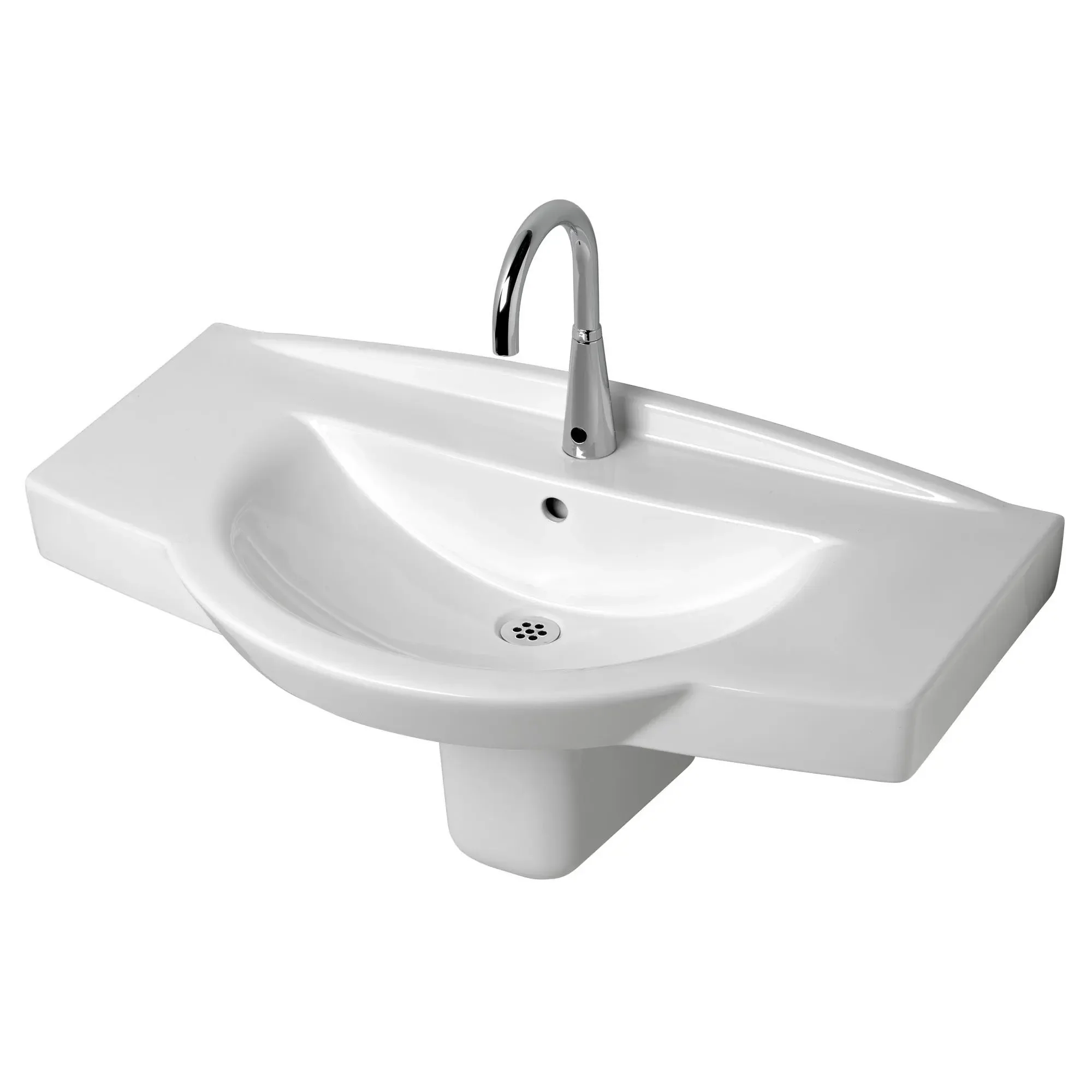 Selectronic® Gooseneck Touchless Faucet, Battery-Powered, 0.5 gpm/1.9 Lpm - Image 9