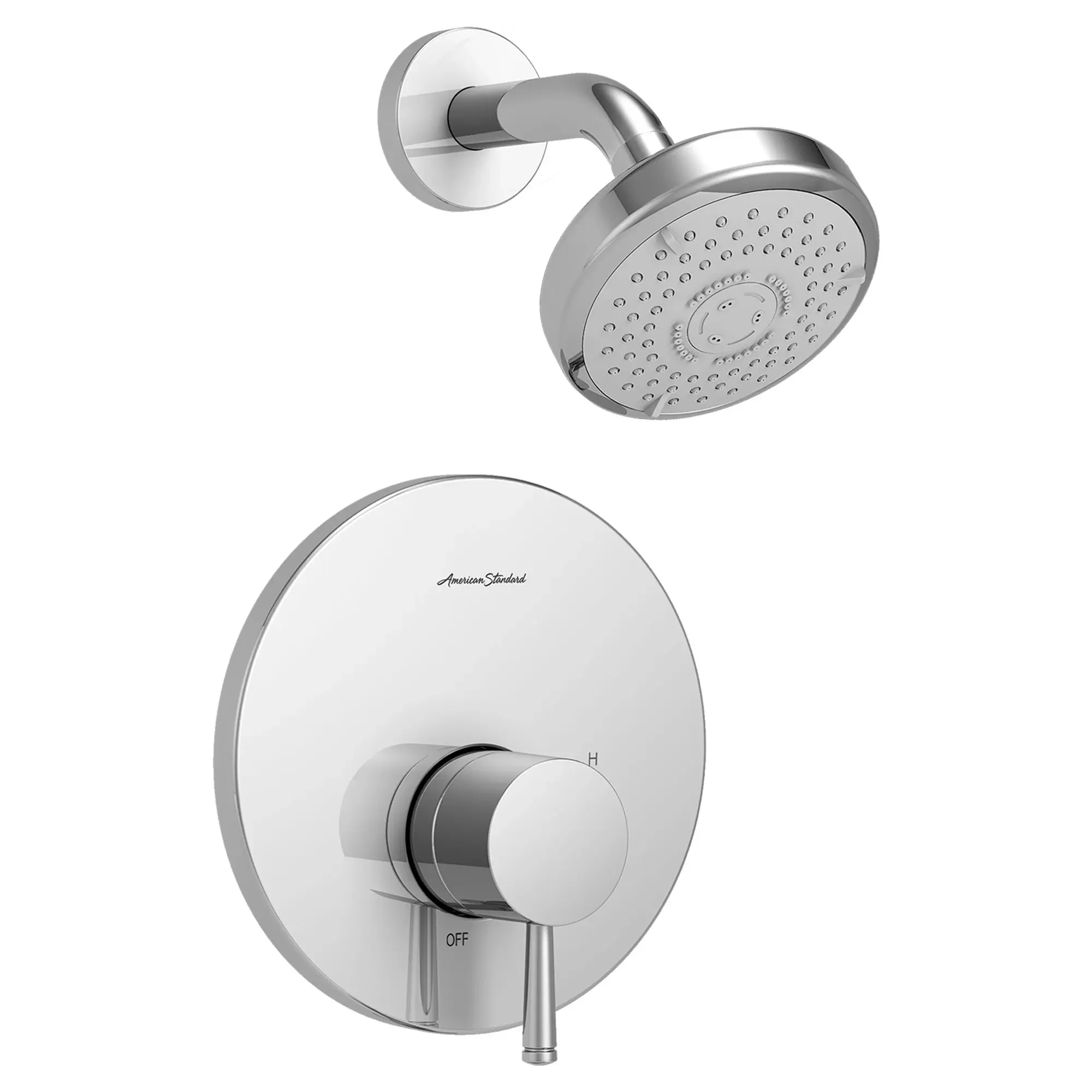 Serin® 1.75 gpm/6.6 L/min Tub and Shower Trim Kit With Water-Saving 3-Function Shower Head, Double Ceramic Pressure Balance Cartridge With Lever Handle - Image 6