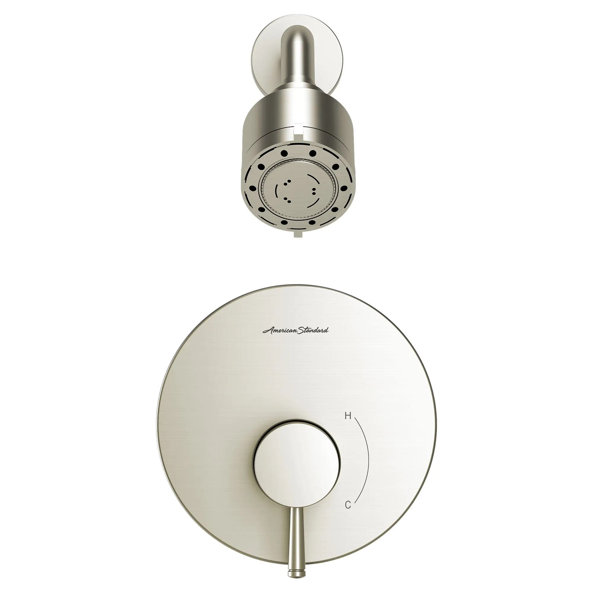 Serin® 2.5 gpm/9.5 L/min Shower Trim Kit With 3-Function Shower Head, Double Ceramic Pressure Balance Cartridge With Lever Handle - Image 6