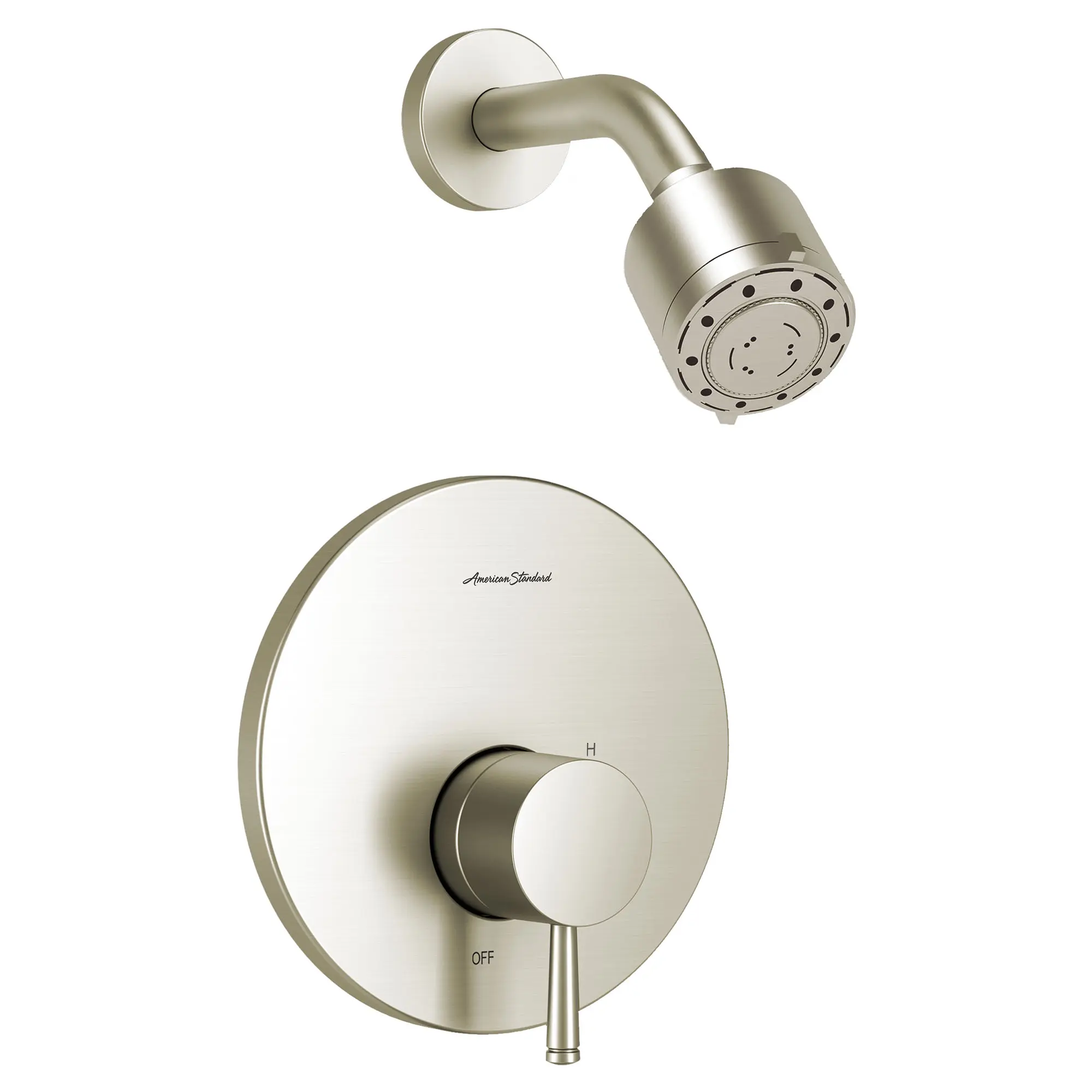 Serin® 2.5 gpm/9.5 L/min Shower Trim Kit With 3-Function Shower Head, Double Ceramic Pressure Balance Cartridge With Lever Handle - Image 7
