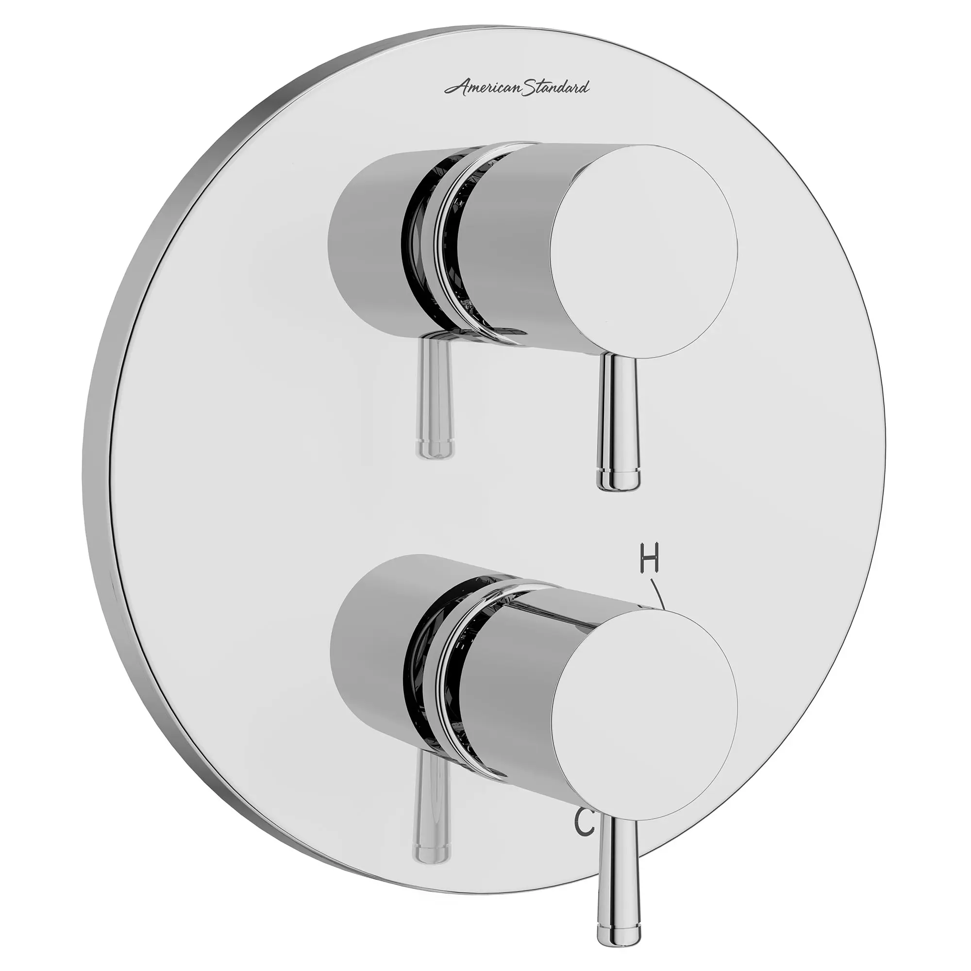 Serin® 2-Handle Thermostatic Shower Valve Trim Kit - Image 2