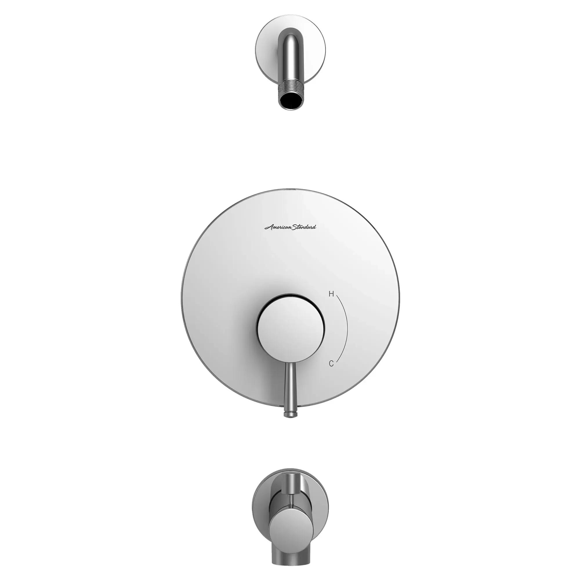 Serin® Tub and Shower Trim Kit, Double Ceramic Pressure Balance Cartridge With Lever Handle - Image 2