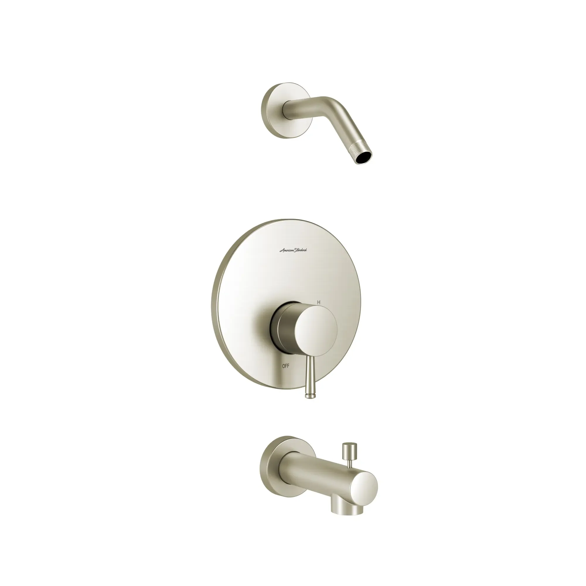 Serin® Tub and Shower Trim Kit, Double Ceramic Pressure Balance Cartridge With Lever Handle - Image 8