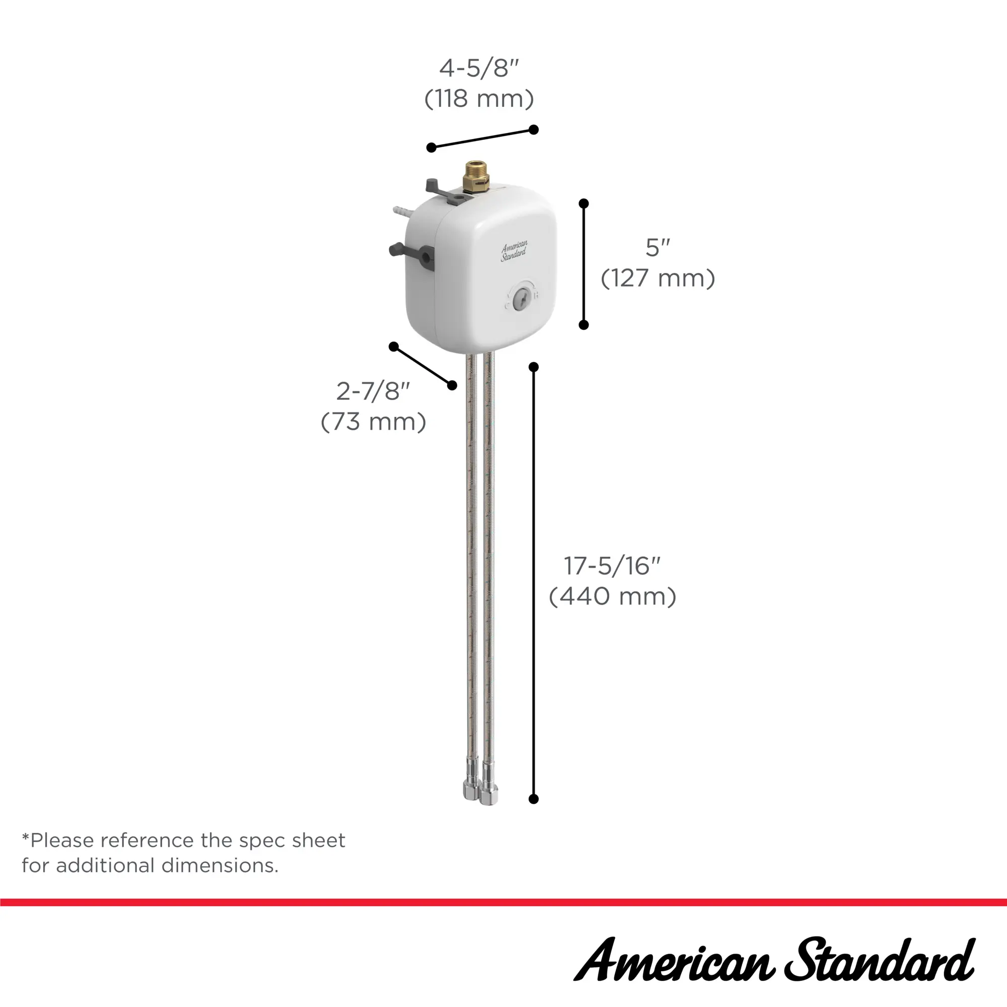 Solenoid + Thermostatic Mixing Valve Control Box, Dual Inlet - Image 9