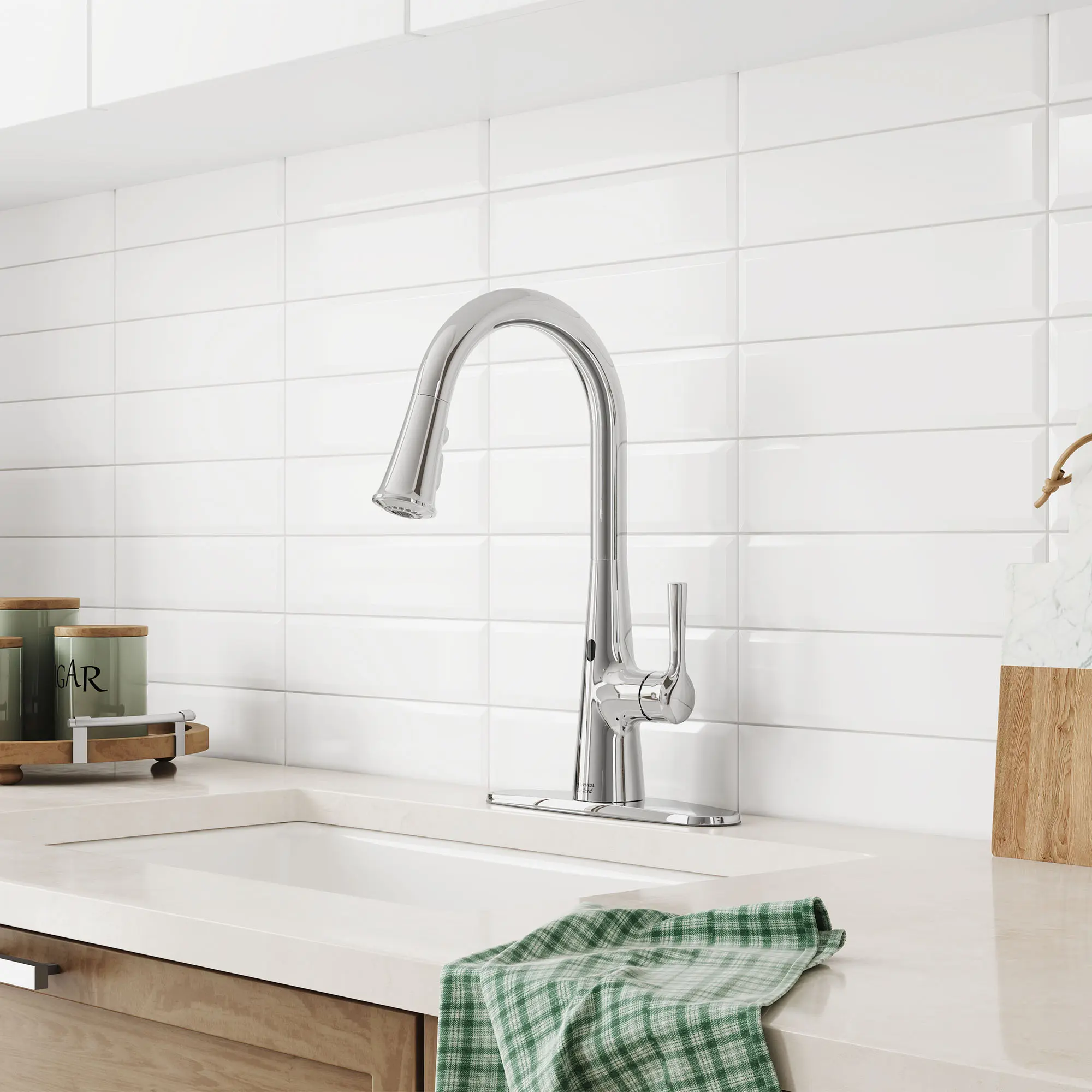 Southport Touchless Single-Handle Pull-Down Dual Spray Kitchen Faucet 1.8 GPM/6.8 L/min - Image 21