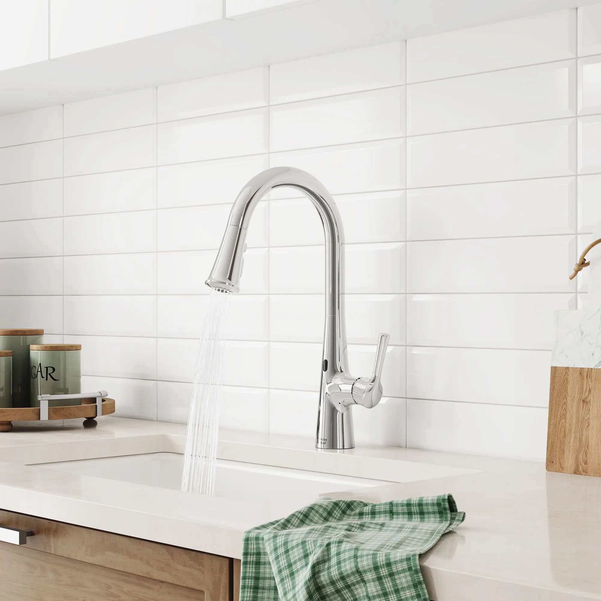 Southport Touchless Single-Handle Pull-Down Dual Spray Kitchen Faucet 1.8 GPM/6.8 L/min - Image 27