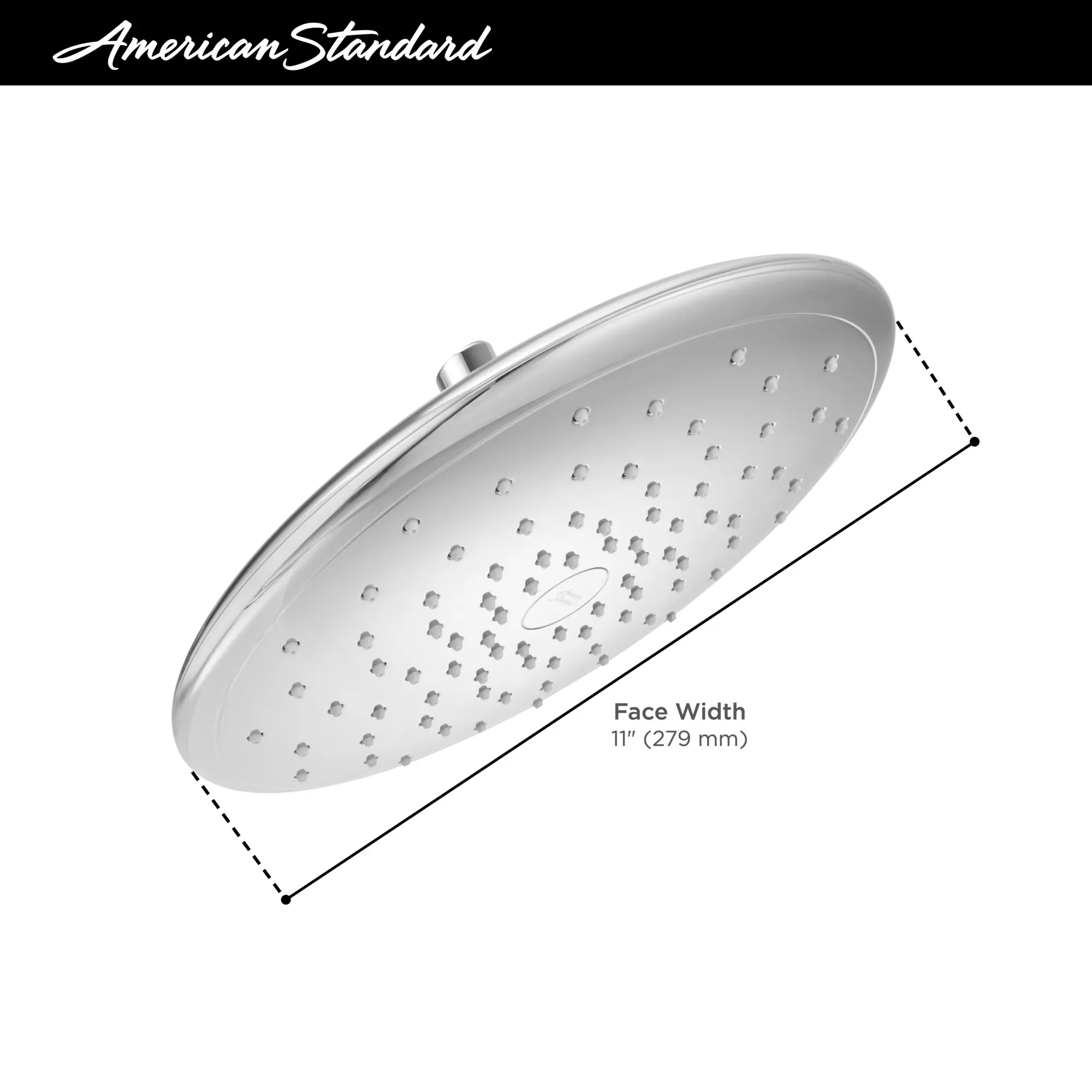 Spectra® Rain 11-Inch 2.5 gpm/9.5 L/min Rain Showerhead - Image 11