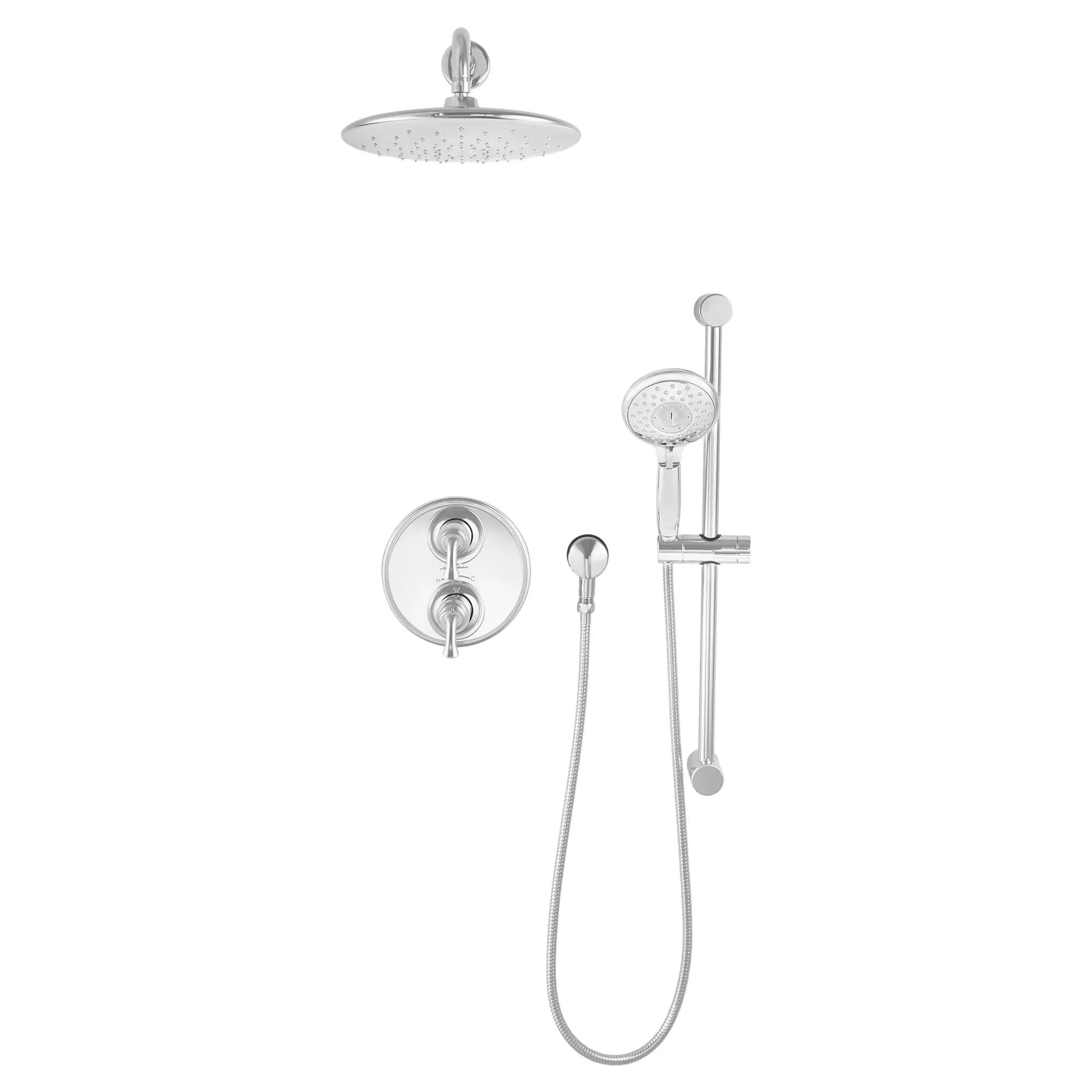 Spectra® Rain 11-Inch 2.5 gpm/9.5 L/min Rain Showerhead - Image 18