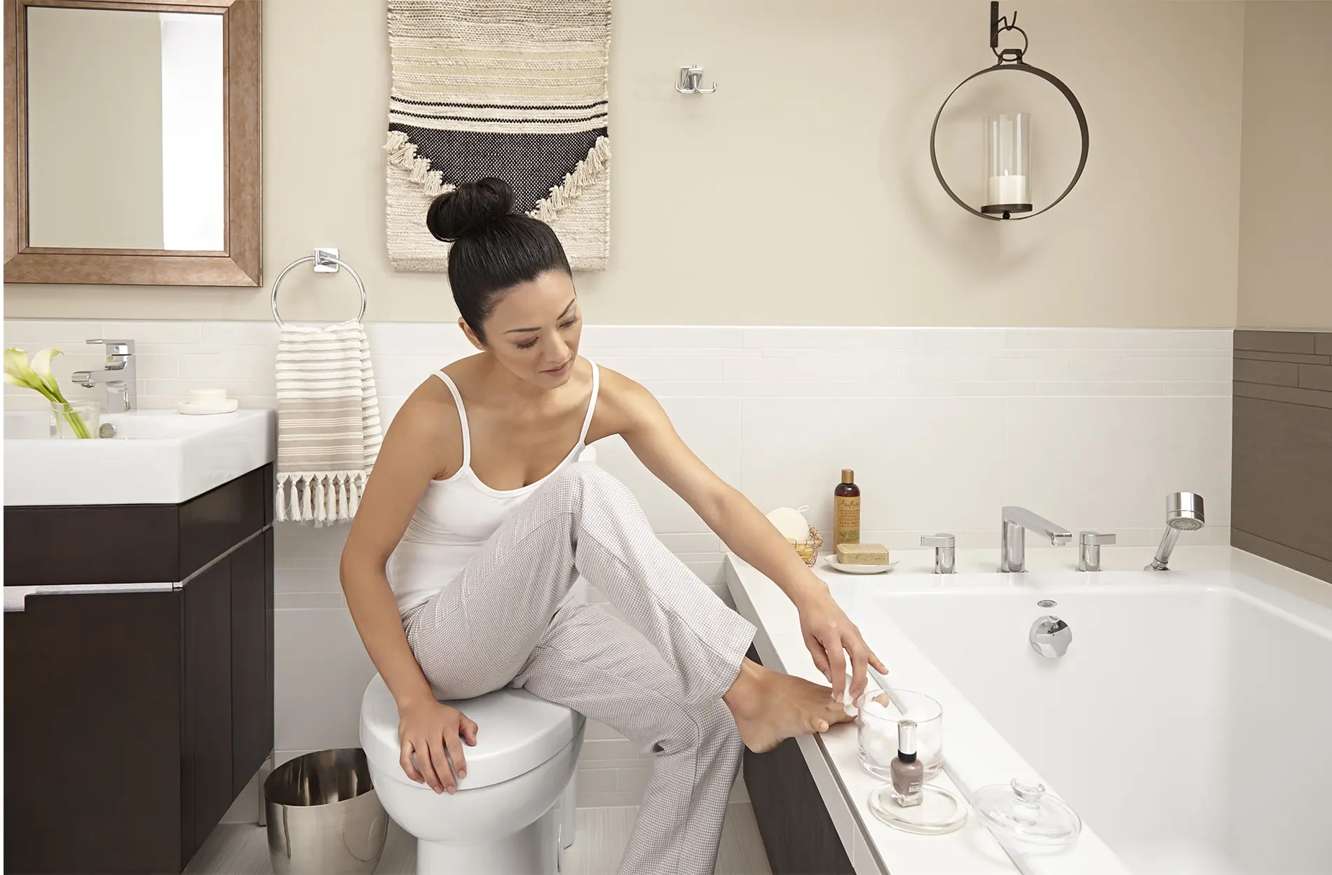 Studio Deck-Mount Bathtub Faucet - Image 6