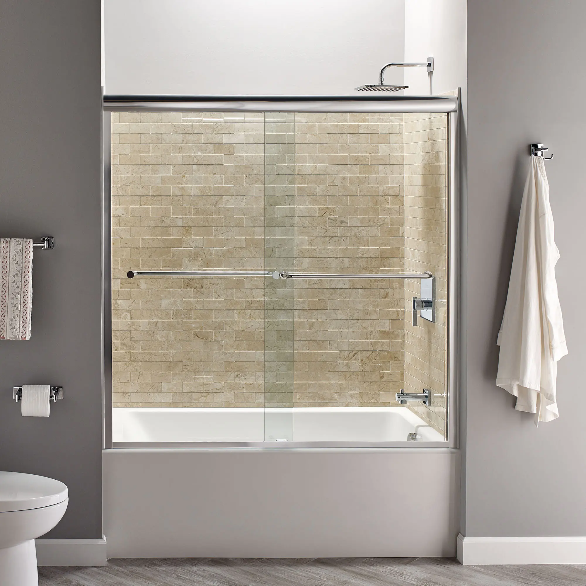 Studio® 60 x 30-Inch Integral Apron Bathtub Above Floor Rough with Right-Hand Outlet - Image 6
