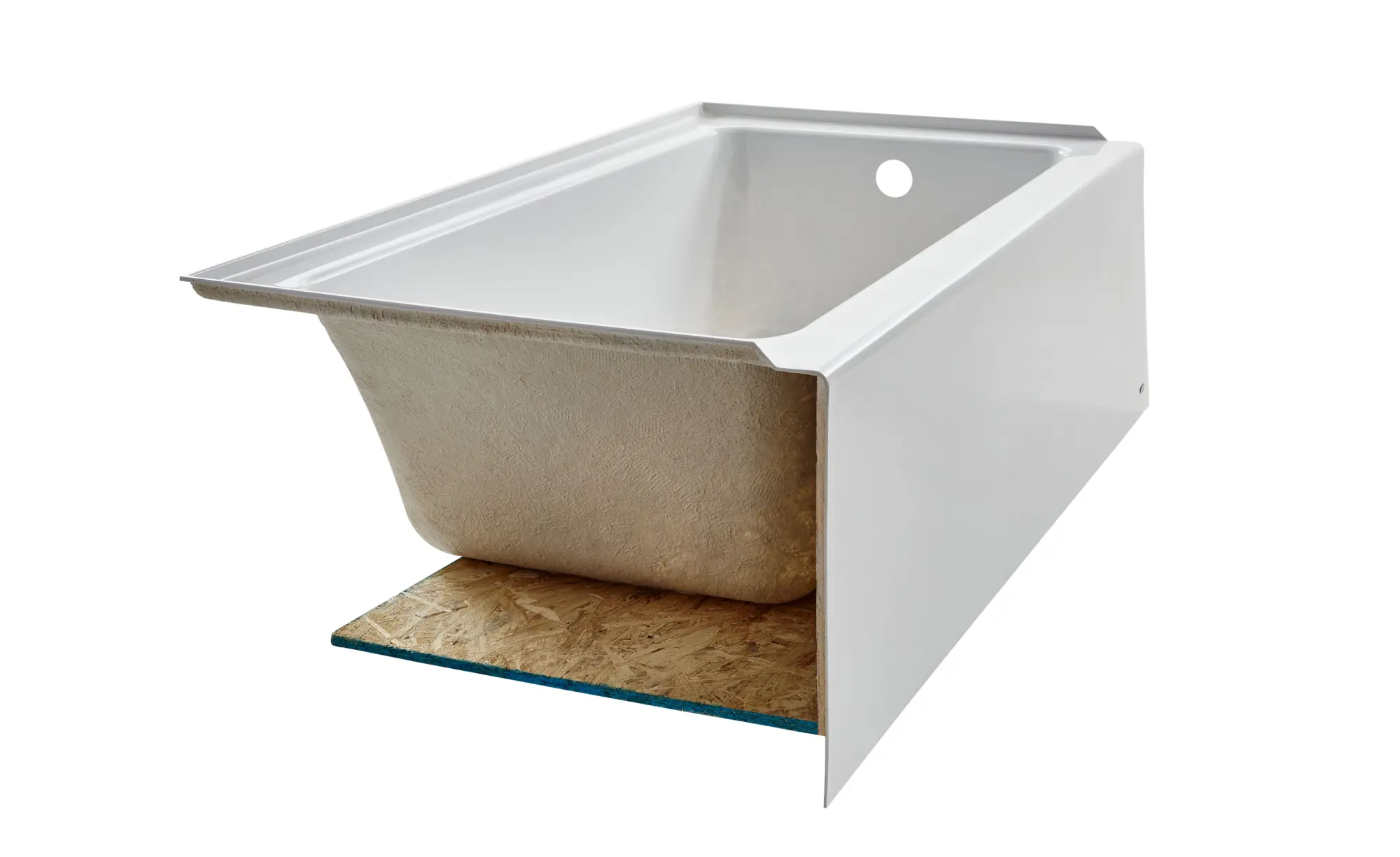 Studio® 60 x 30-Inch Integral Apron Bathtub With Right-Hand Outlet - Image 7