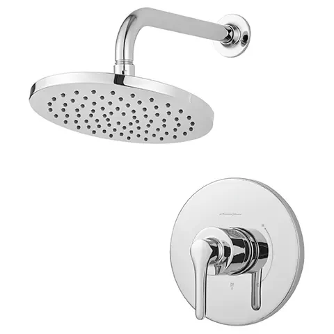 Studio® S 1.8 gpm/6.8 L/min Shower Trim Kit With Rain Showerhead, Double Ceramic Pressure Balance Cartridge With Lever Handle - Image 17