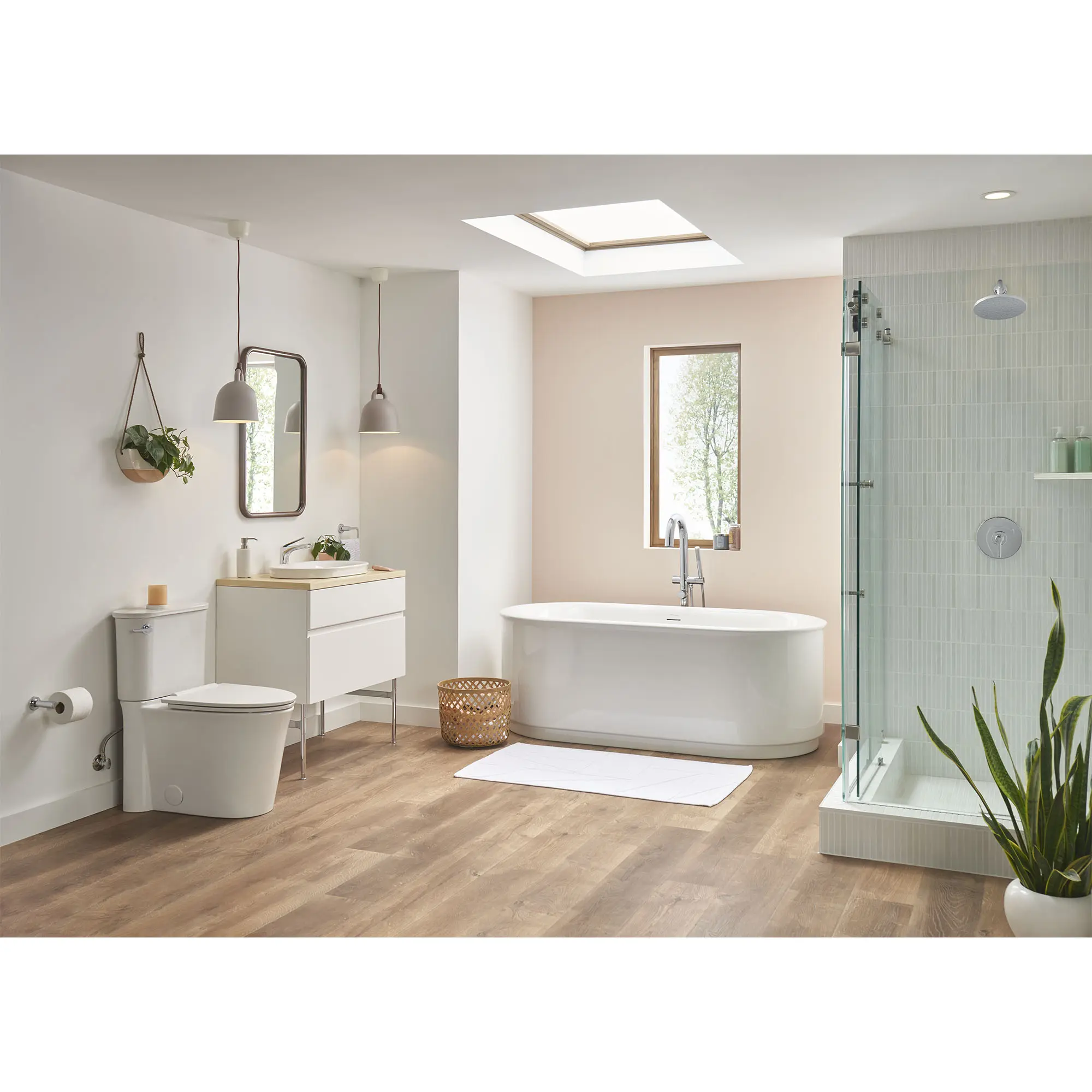 Studio® S 1.8 gpm/6.8 L/min Shower Trim Kit With Rain Showerhead, Double Ceramic Pressure Balance Cartridge With Lever Handle - Image 18