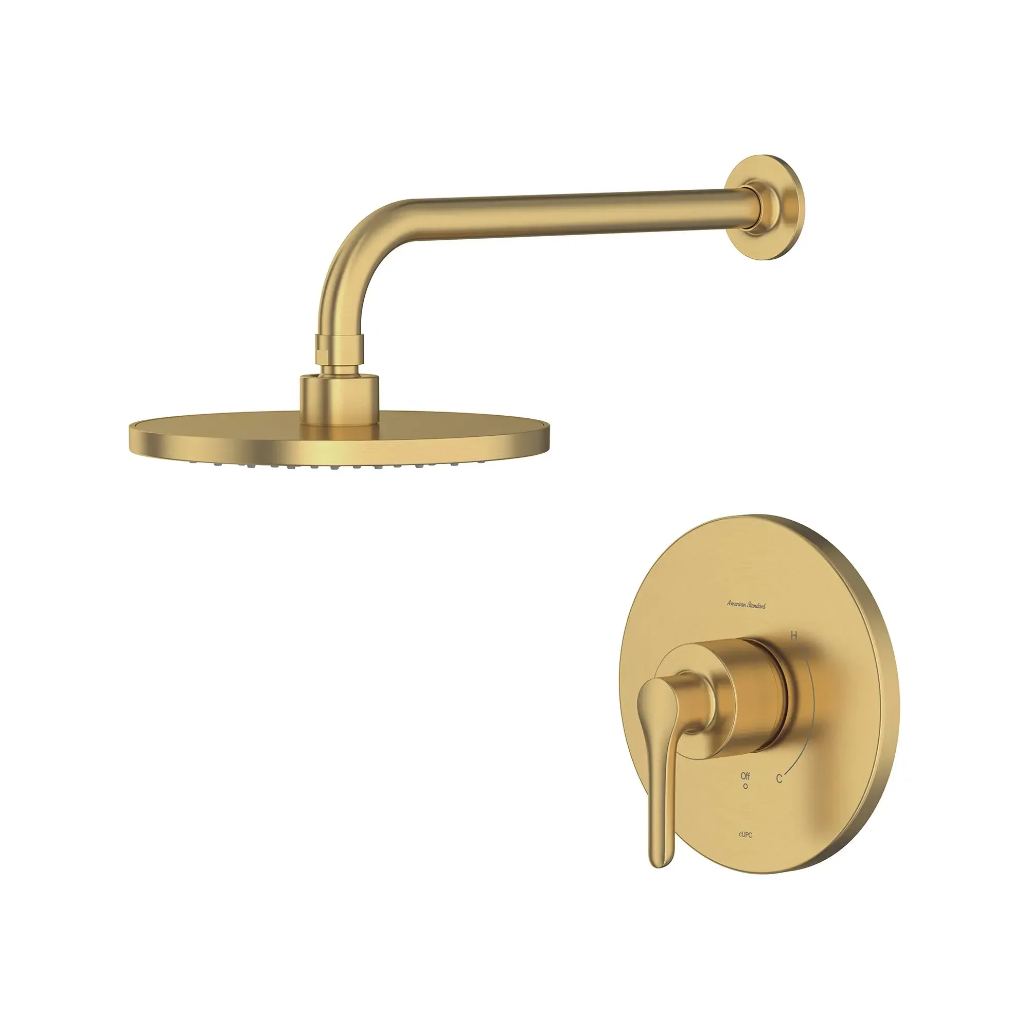 Studio® S 1.8 gpm/6.8 L/min Shower Trim Kit With Rain Showerhead, Double Ceramic Pressure Balance Cartridge With Lever Handle - Image 33