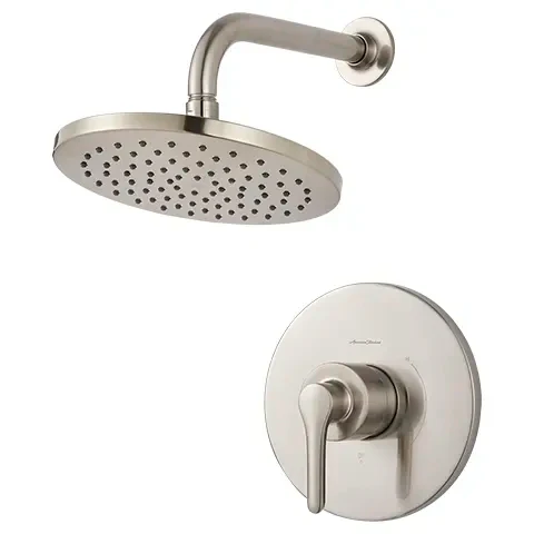 Studio® S 2.5 gpm/ 6.8 L/min  Shower Only Trim With Rain Showerhead With Double Ceramic Balance Cartridge With Lever Handle - Image 17