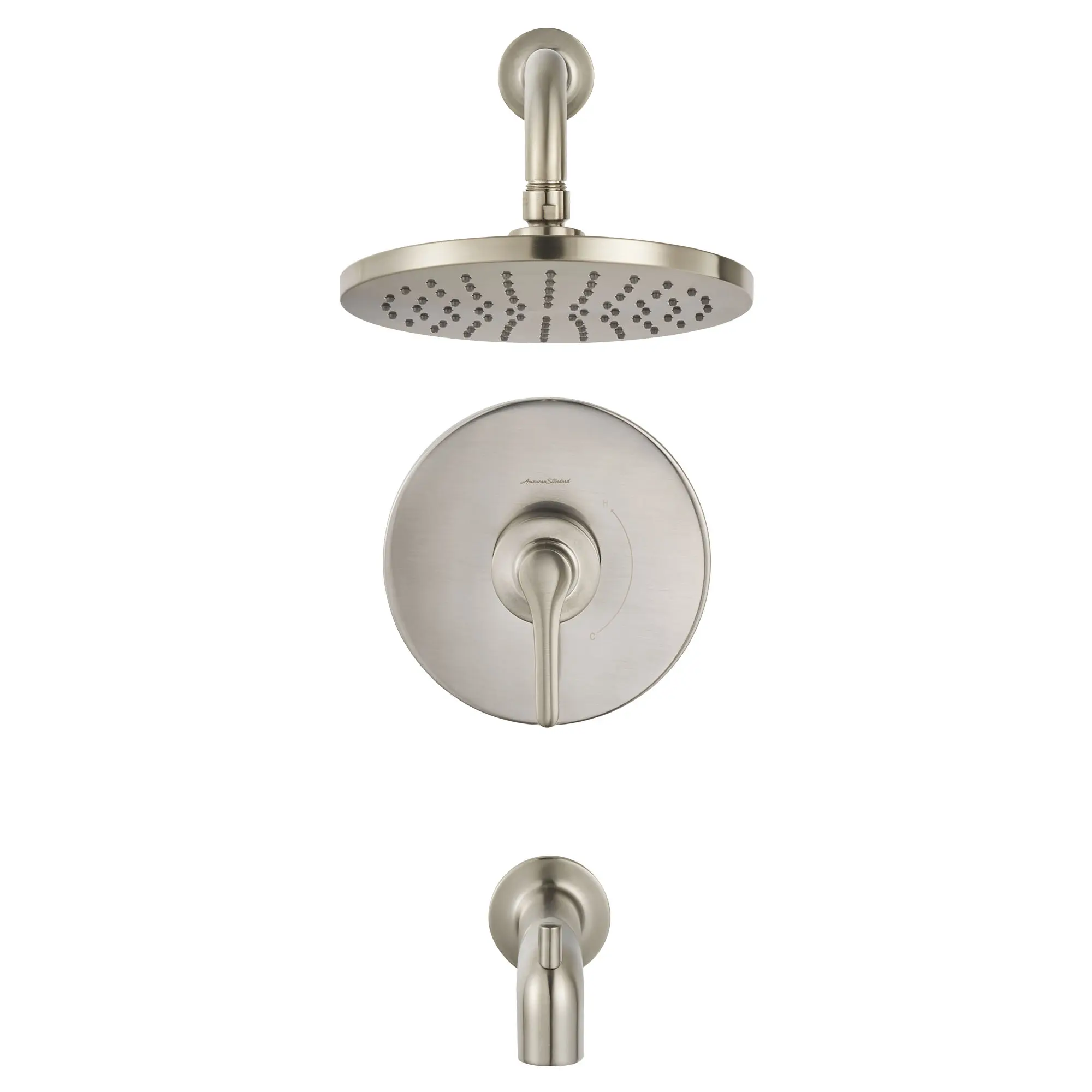 Studio® S 2.5 gpm/9.5 L/min Tub and Shower Trim Kit With Rain Showerhead, Double Ceramic Pressure Balance Cartridge With Lever Handle - Image 17