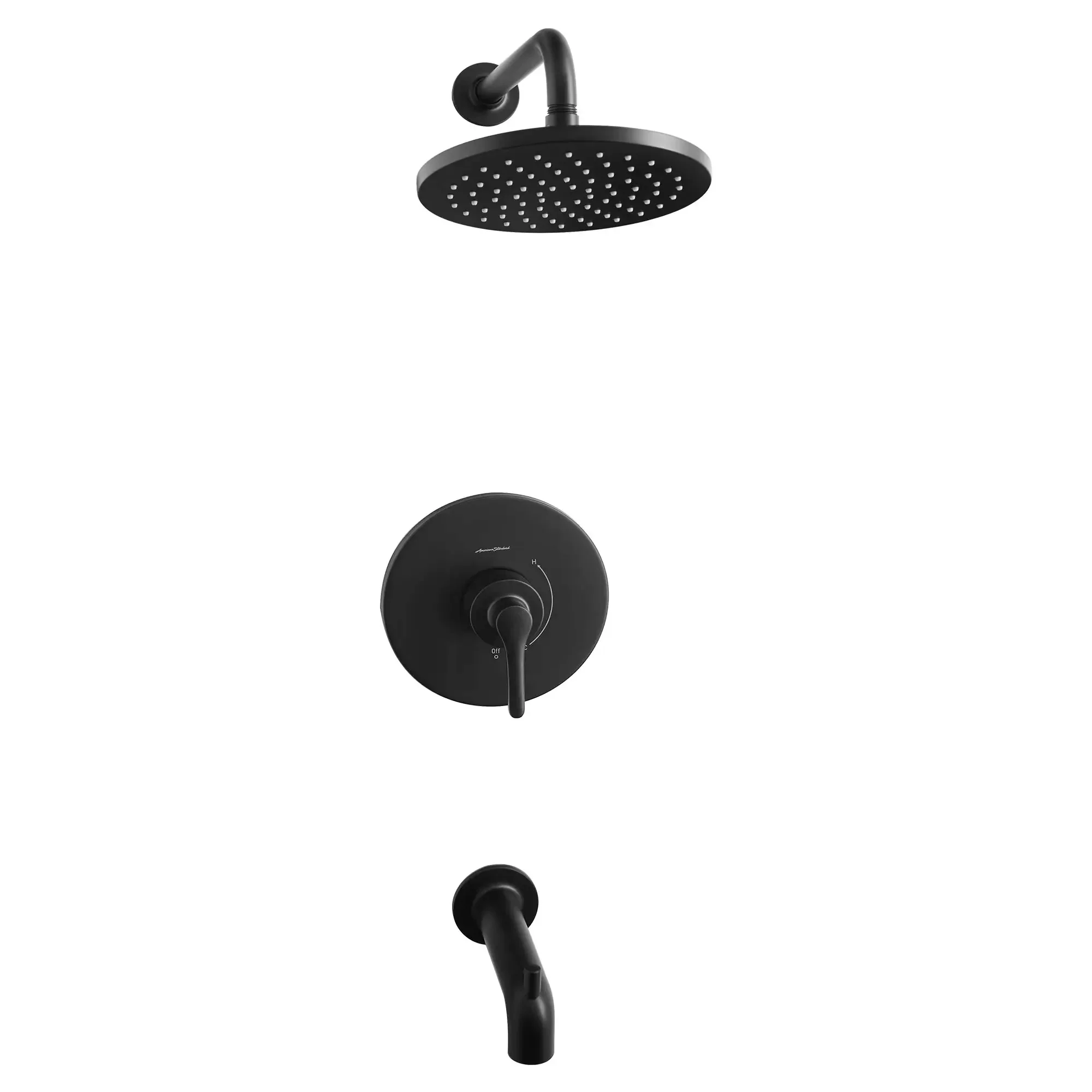 Studio® S 2.5 gpm/9.5 L/min Tub and Shower Trim Kit With Rain Showerhead, Double Ceramic Pressure Balance Cartridge With Lever Handle - Image 20