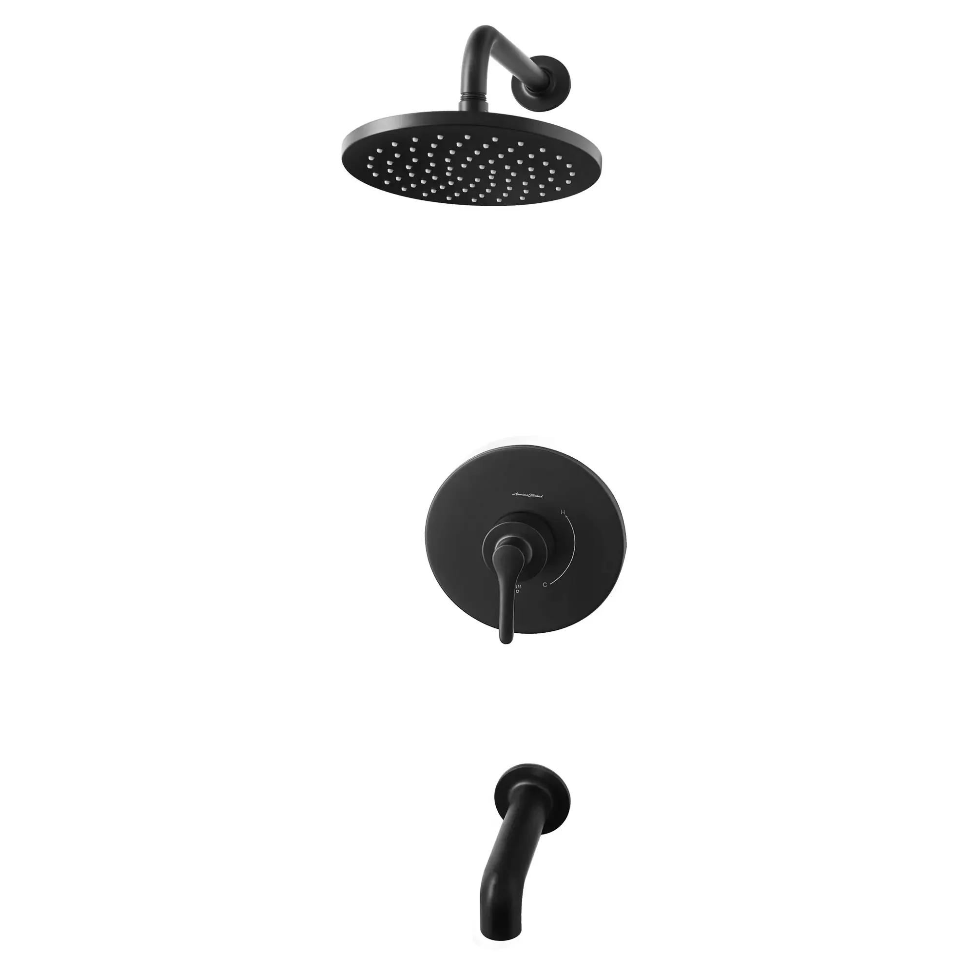 Studio® S 2.5 gpm/9.5 L/min Tub and Shower Trim Kit With Rain Showerhead, Double Ceramic Pressure Balance Cartridge With Lever Handle - Image 26
